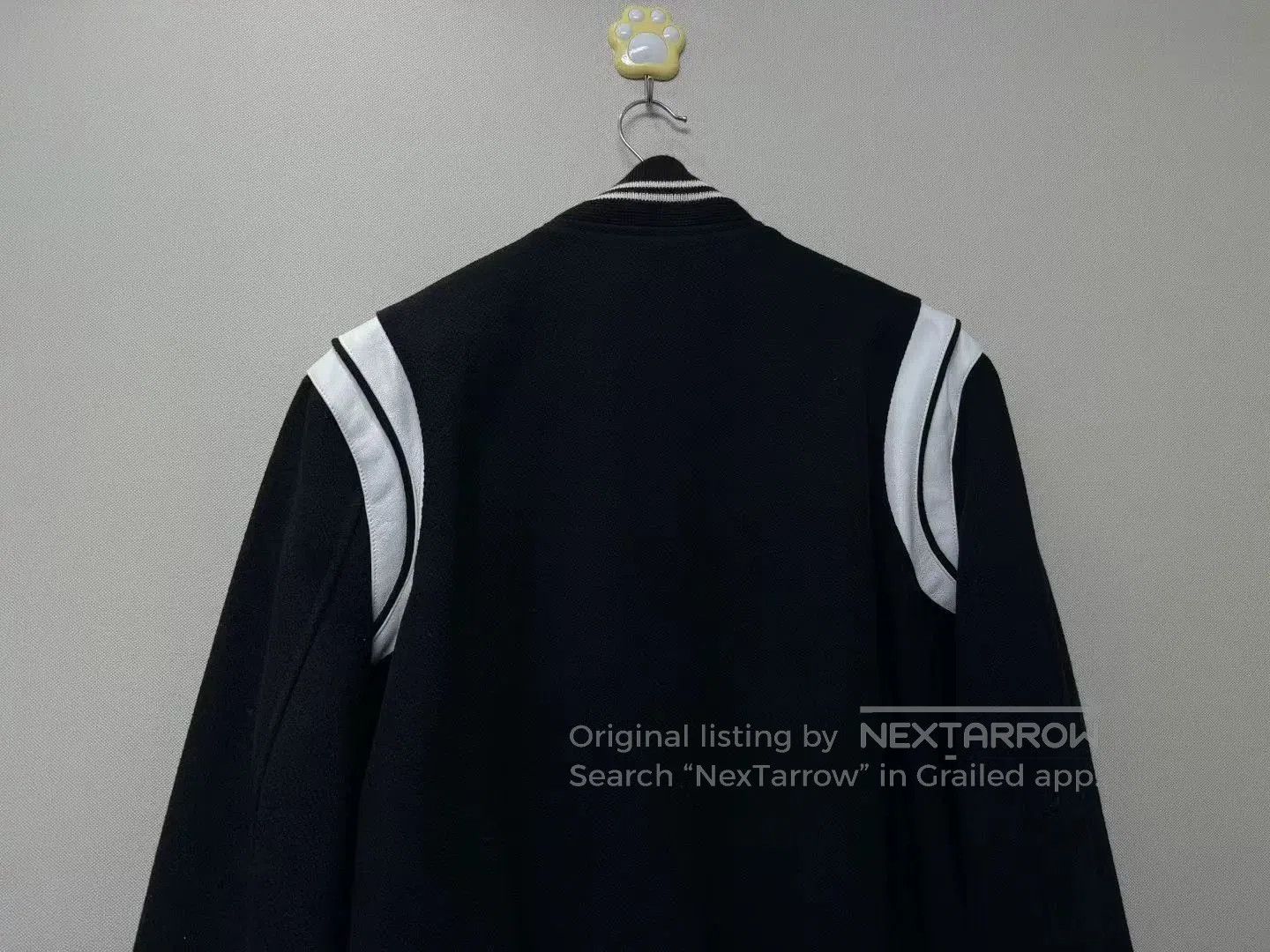 Saint Laurent Paris saint laurent black and white varsity jacket. Size US L / EU 52-54 / 3 - 5 Thumbnail