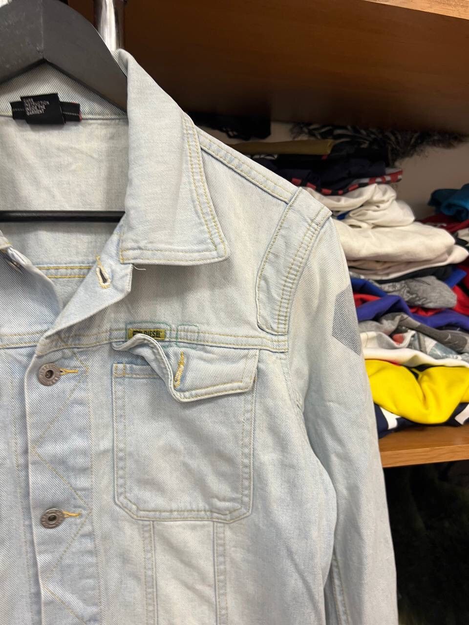 Diesel × Vintage Diesel Vintage Denim Y2K Jacket Size S Size S / US 4 / IT 40 - 3 Thumbnail