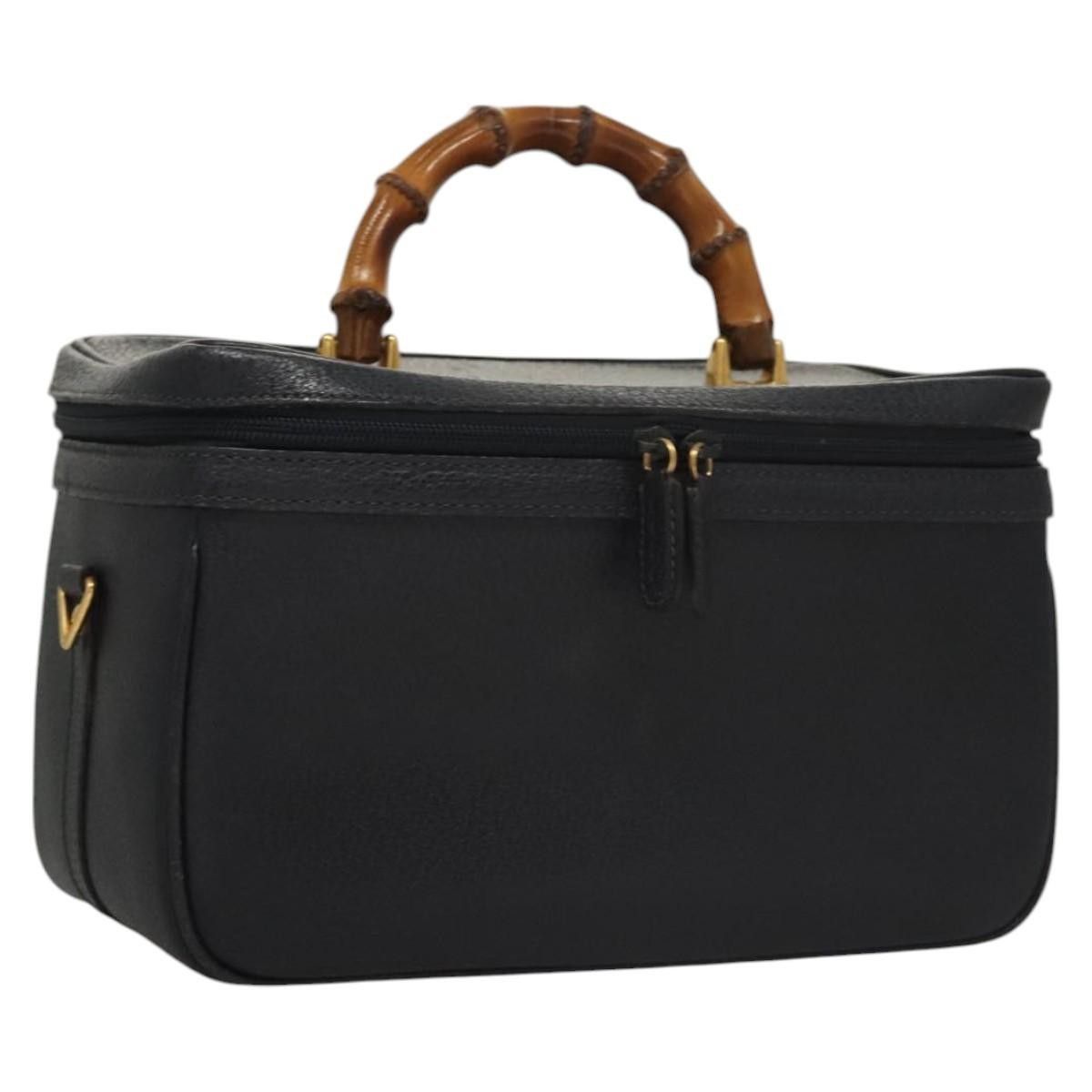 Gucci Gucci Vintage Bamboo Vanity Case Leather Size ONE SIZE - 1 Thumbnail