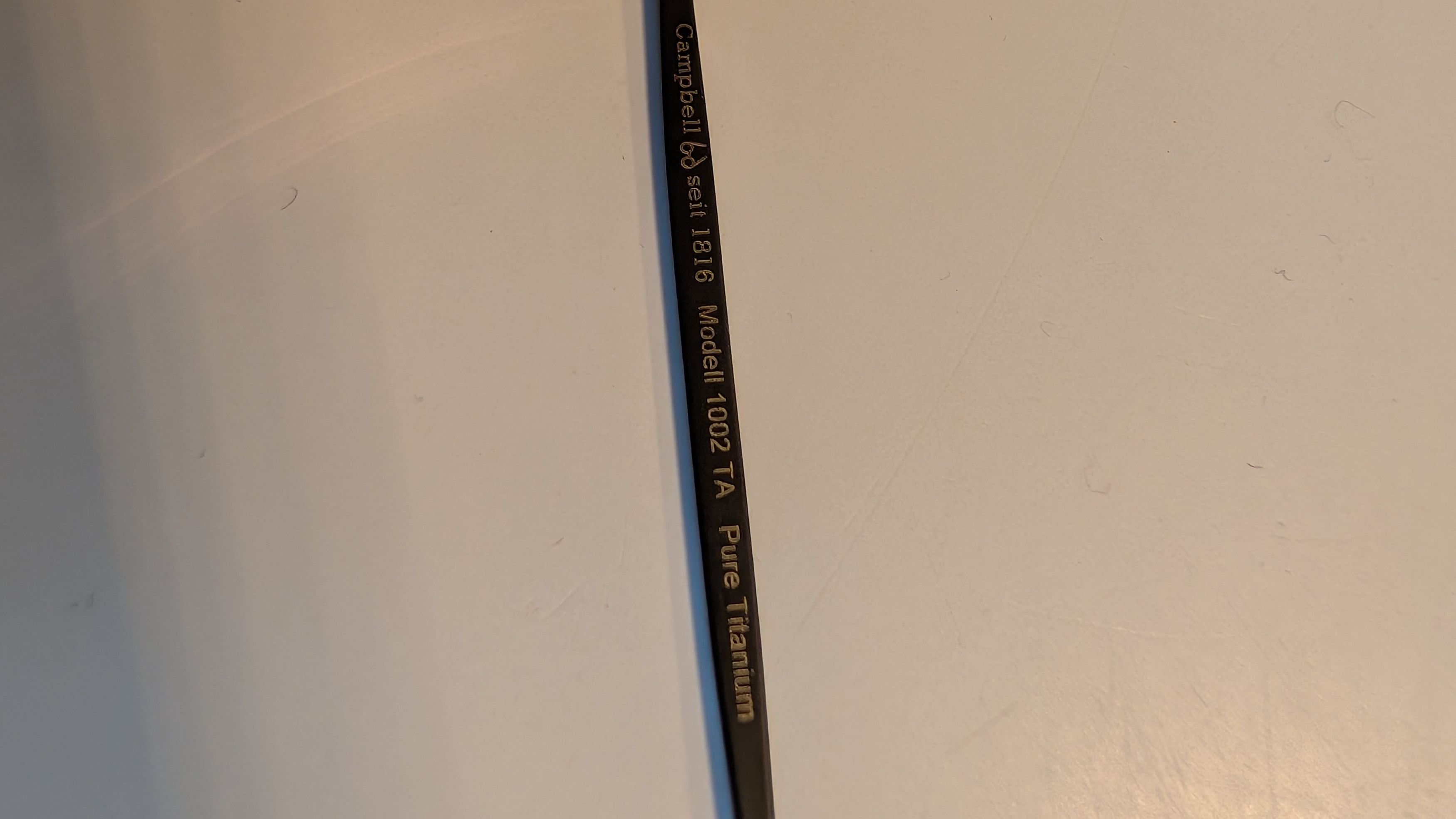 Other Campbell titanium glasses model CO 1002 in matte black (TA) Size ONE SIZE - 5 Thumbnail