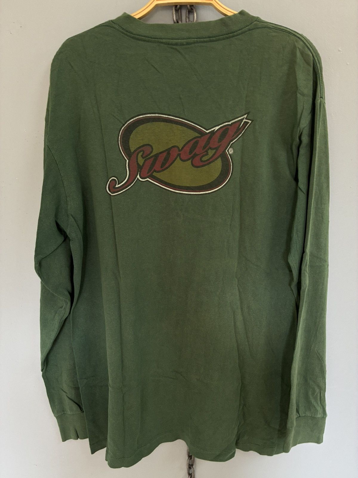 Vintage Vintage 90a Swag Streetwear long sleeve t shirt Size US L / EU 52-54 / 3 - 4 Thumbnail
