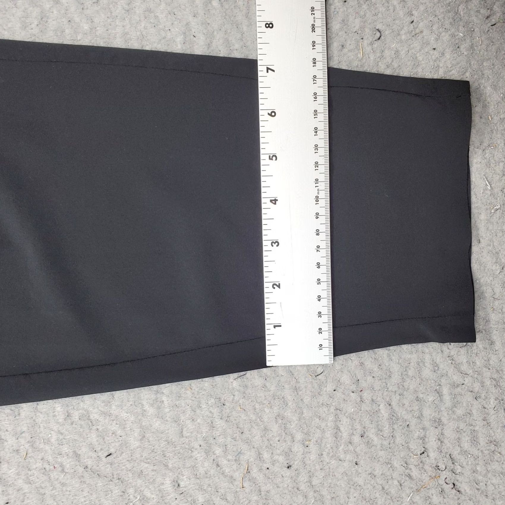 Athleta Athleta Pants II Womens 2 Black Pleated Comfort Stretch Belted Waist Size 26" / US 2 / IT 38 - 5 Thumbnail