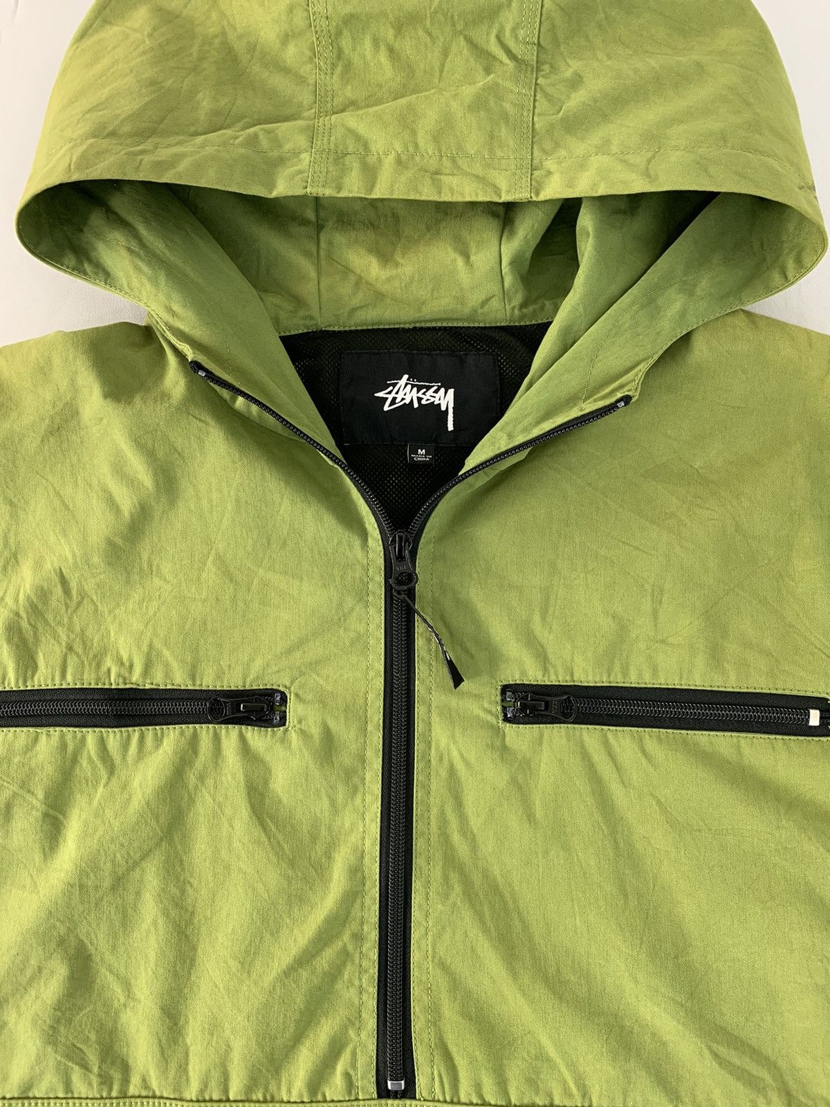 Stussy Hype Stussy Anorak Big Pocket Half Zipper Hooded Jacket Size US M / EU 48-50 / 2 - 4 Thumbnail