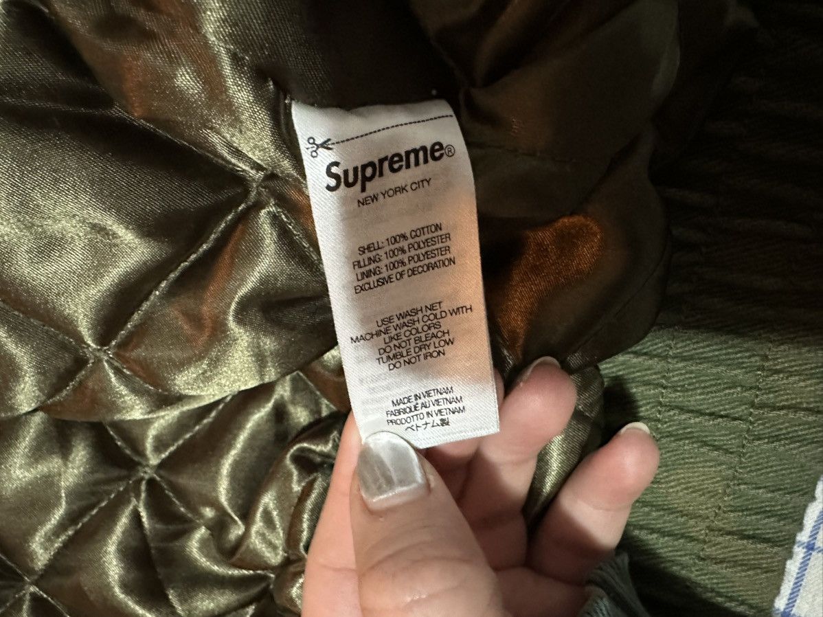 Mitchell & Ness × Supreme SOLD!!! Supreme Mitchell & Ness Twill Stadium Jacket FW24 Size US S / EU 44-46 / 1 - 6 Thumbnail