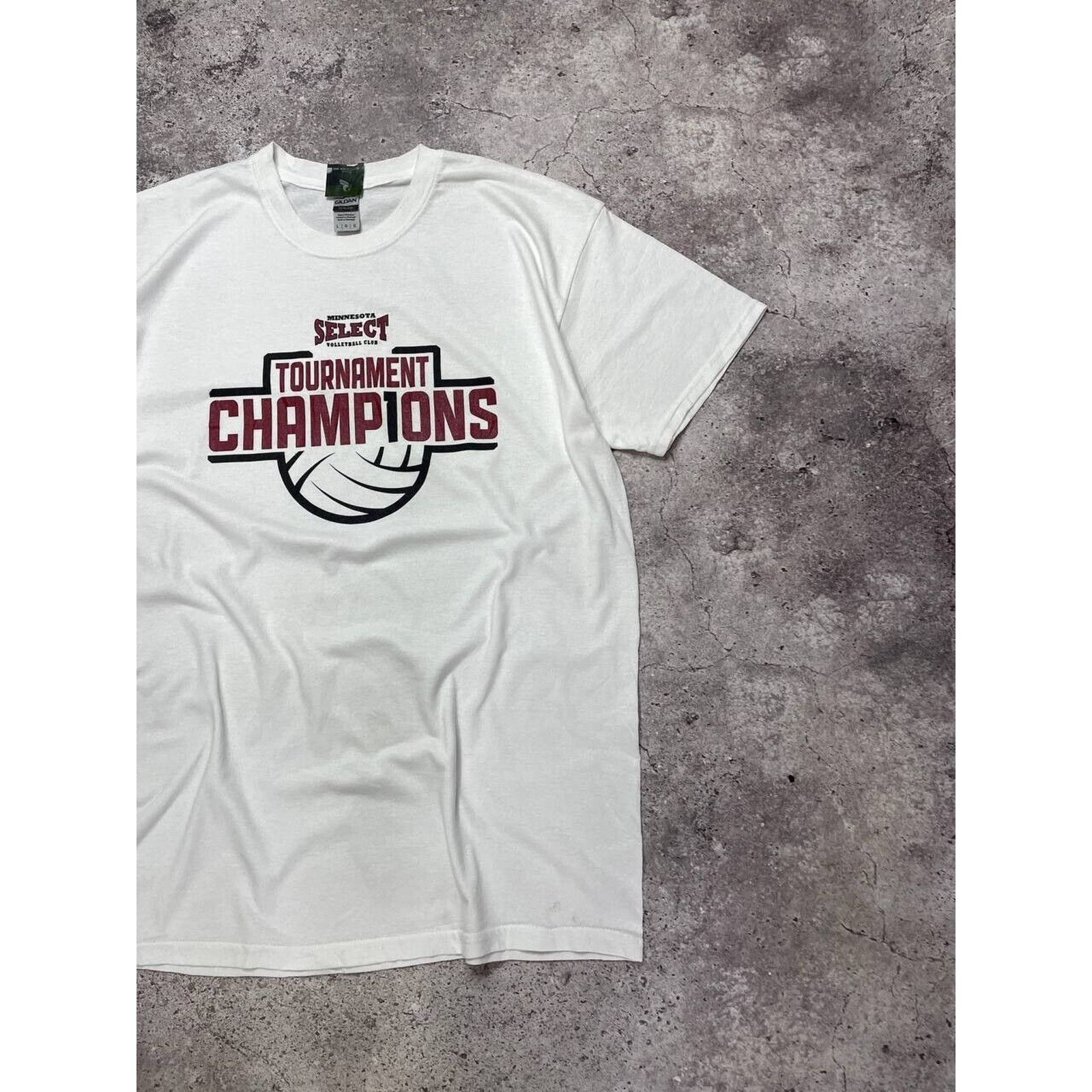 Gildan × Vintage Vintage Minnesota Select Volleyball T-Shirt Champions Size US L / EU 52-54 / 3 - 3 Thumbnail