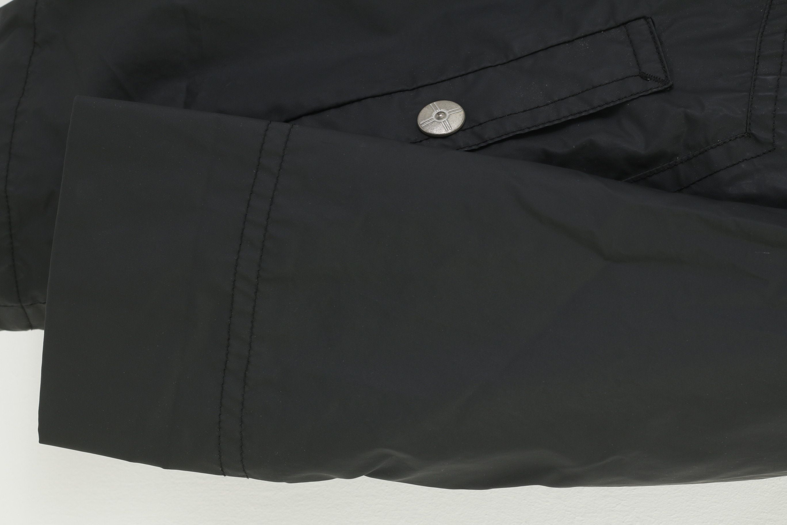 Vintage John F.Gee Women XL Jacket Black Collar Light Parka 9866 Size XL / US 12-14 / IT 48-50 - 3 Thumbnail