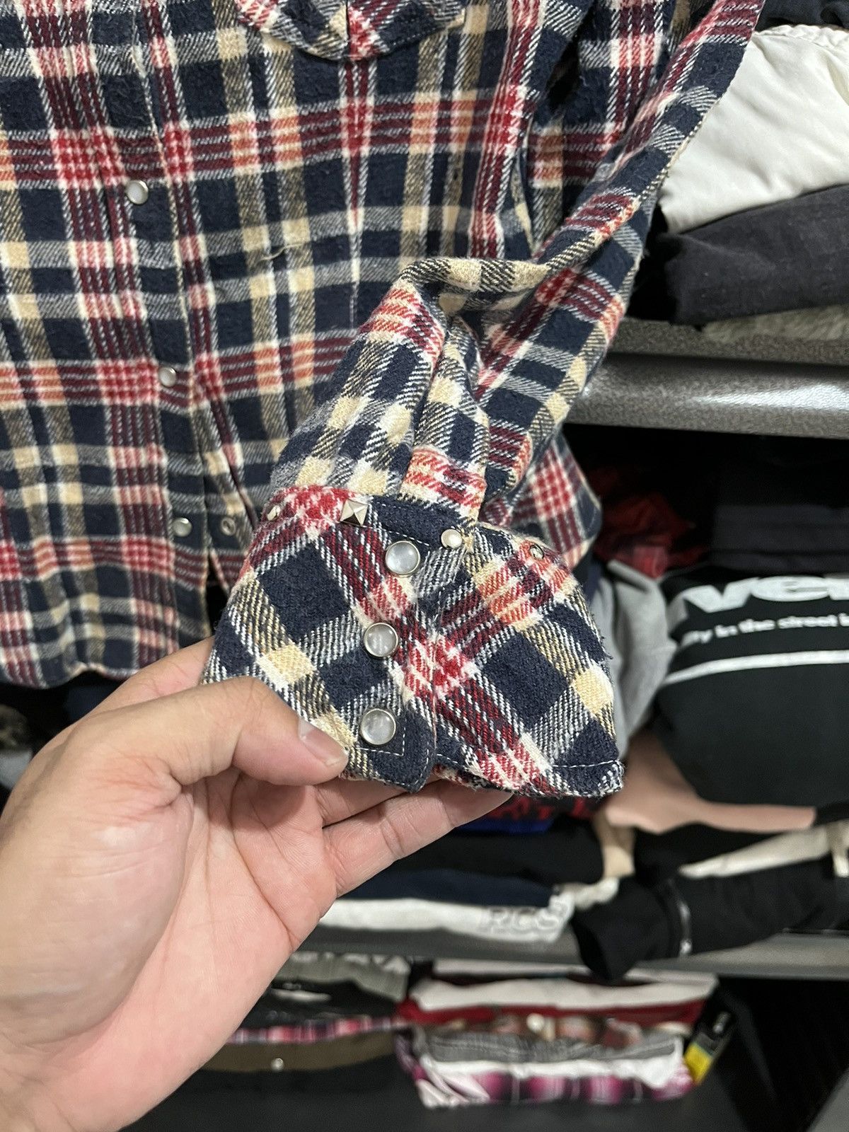 Hysteric Glamour 💸BINDINGOFFER💸Caroll poem flannel Size S / US 4 / IT 40 - 7 Thumbnail