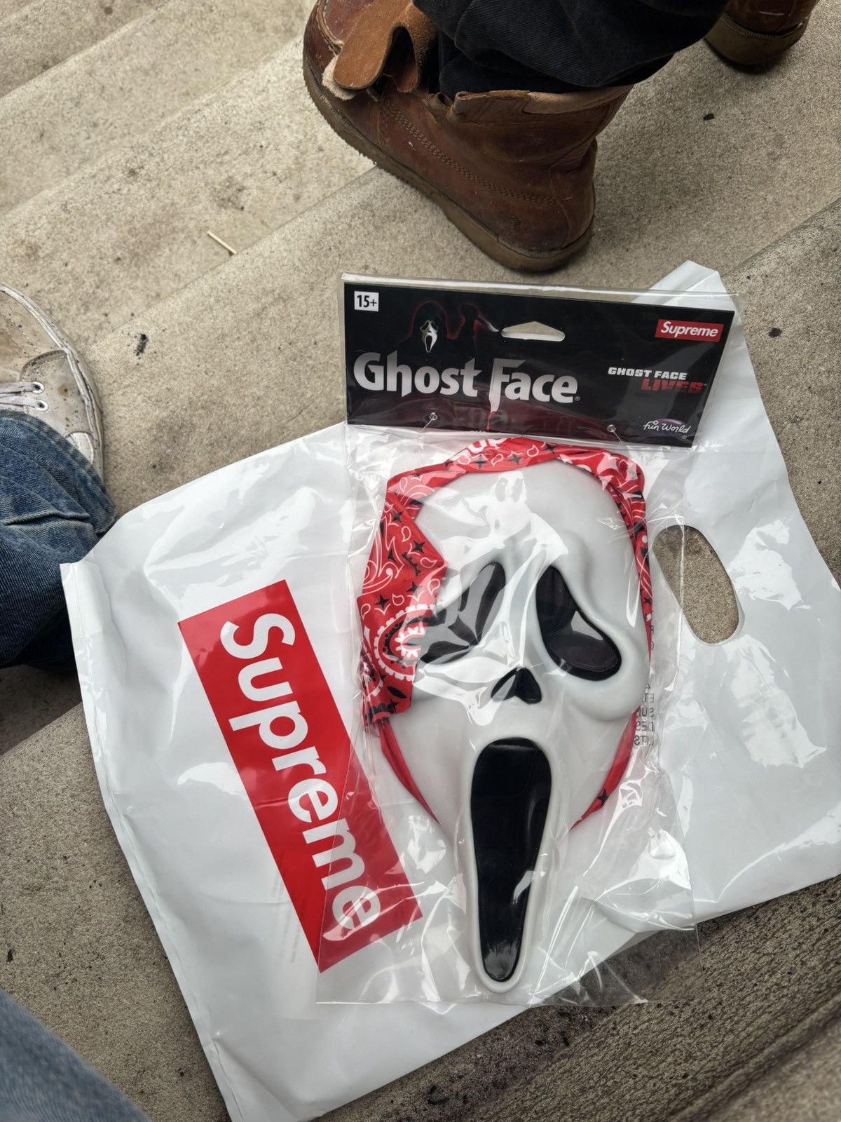 Supreme supreme ghostface mask red Size ONE SIZE - 1 Thumbnail