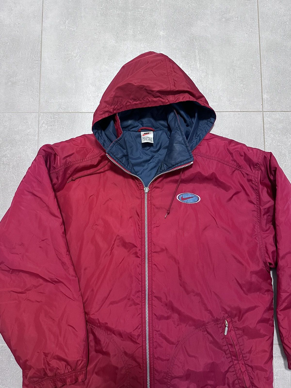 Nike × Vintage Nike Vintage Swoosh Jacket Big Logo Mens Size M Size US M / EU 48-50 / 2 - 5 Thumbnail
