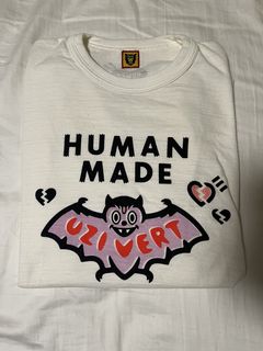 Size L - 2022 Human Made X Lil Uzi “Uzi Made” T Shirt White - IN HAND