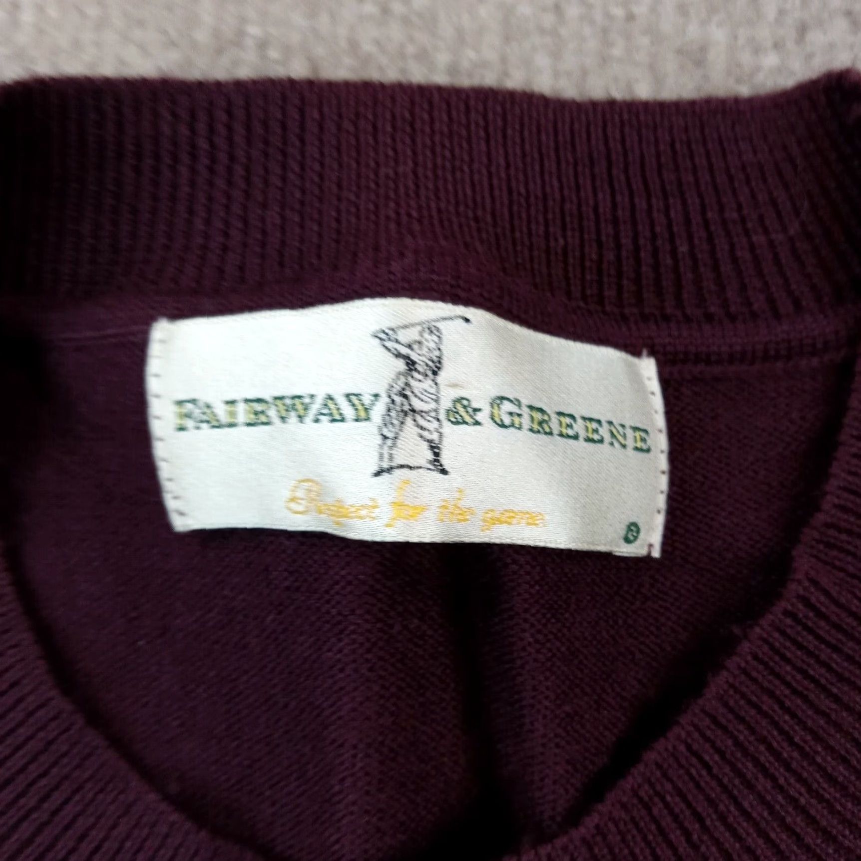 Vintage Fairway & Greene Sweater Mens XL Red Crew Neck Pullover Lightweight Wool Size US XL / EU 56 / 4 - 5 Thumbnail