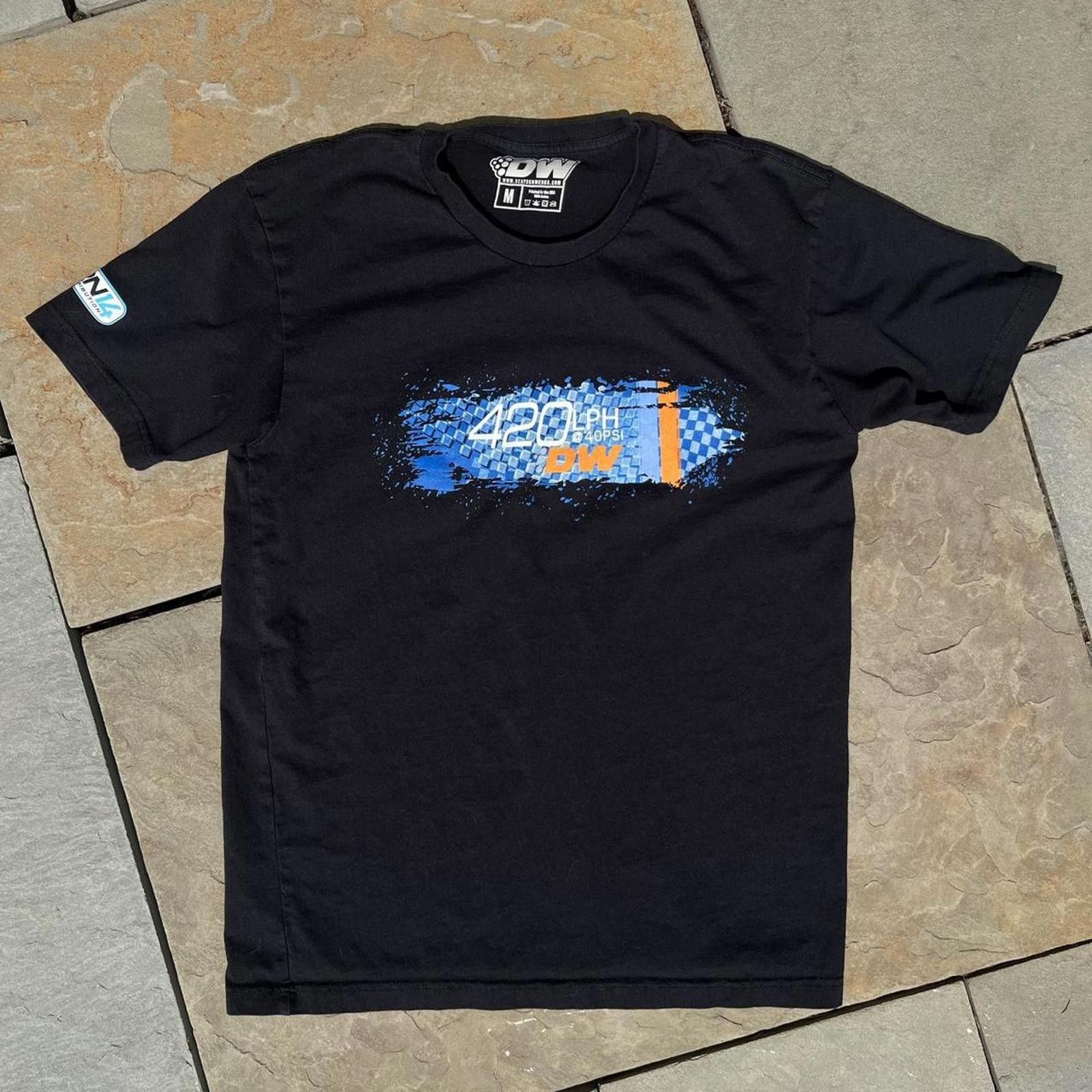 Other Deatschwerks Fuel Pumps 420 LPH Racing Black T-shirt Size US M / EU 48-50 / 2 - 1 Thumbnail