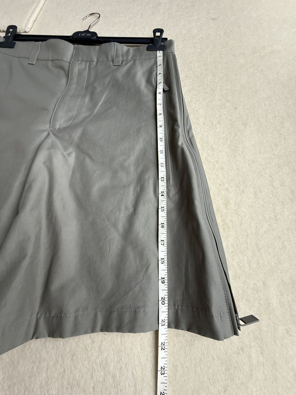 Dior SS24 $1.6k🤑 Dior zip gusseted baggy wide shorts Kim Jones 48 Size US 32 / EU 48 - 11 Thumbnail