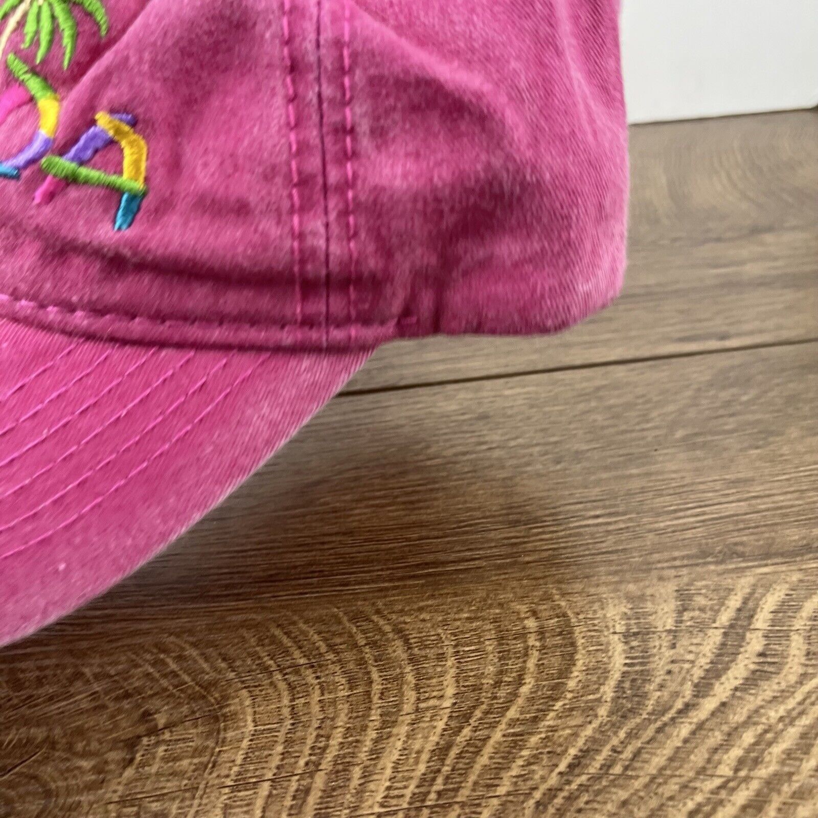 Other Florida Hat Palm Tree Hat Florida Pink Cap Adjustable Pink A Size ONE SIZE - 7 Thumbnail