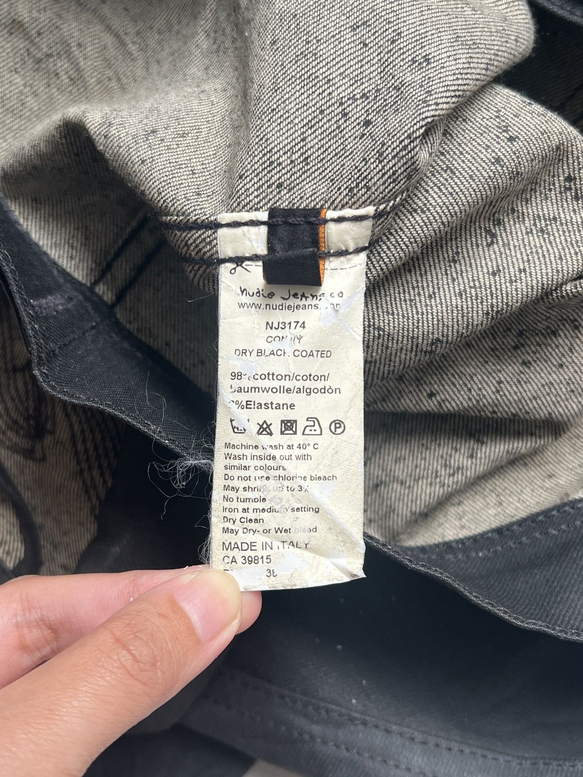 Nudie Jeans NUDIE JEANS CO Black Denim Jacket Size US XS / EU 42 / 0 - 21 Thumbnail