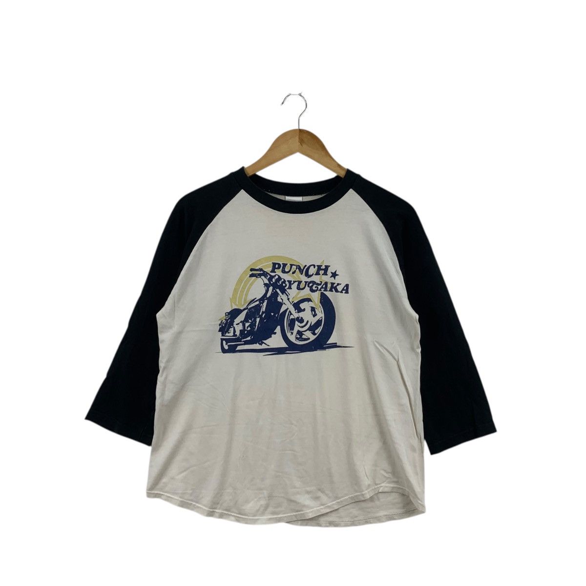 Other PUNCH YUTAKA Japan Musician Motorcyle Raglan Tee Shirt Size US M / EU 48-50 / 2 - 3 Thumbnail