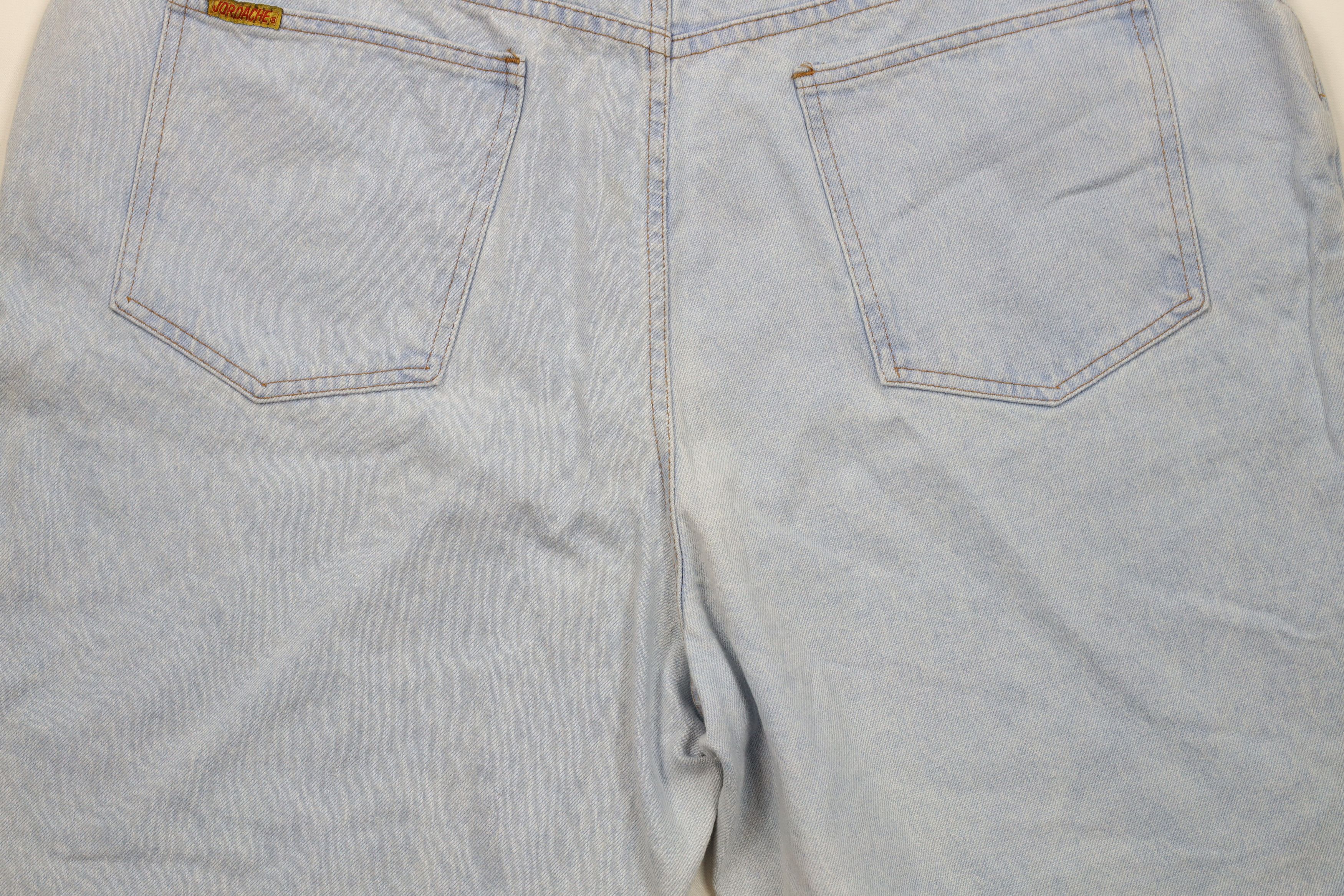 Vintage Deadstock Vintage 90s Streetwear Fit Denim Jean Shorts Jorts Size 42" / US 20 - 14 Thumbnail