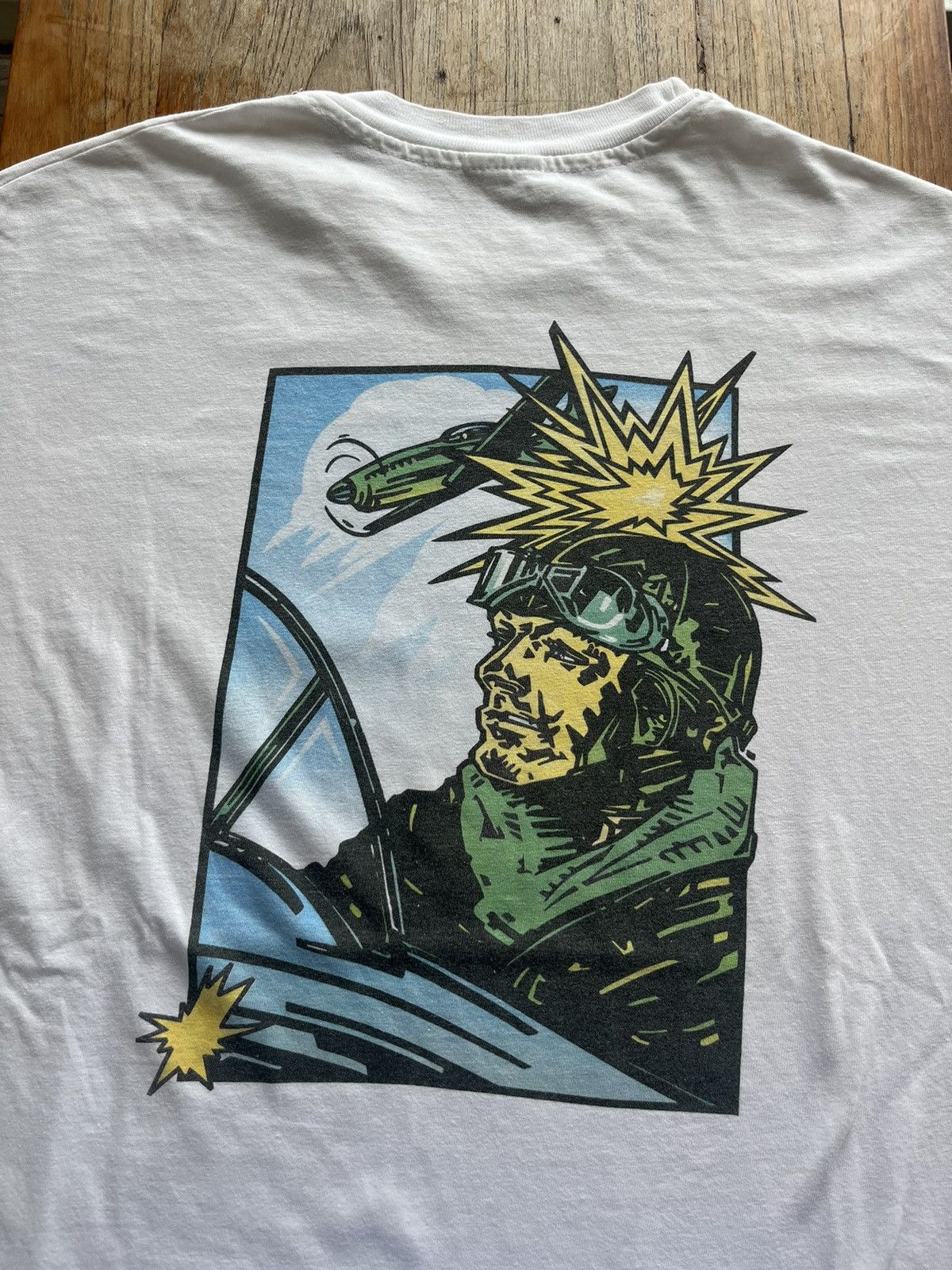 Vintage Vtg Winston Salem Air Classic Art design by Roy Lichtenstein Size US XL / EU 56 / 4 - 8 Thumbnail