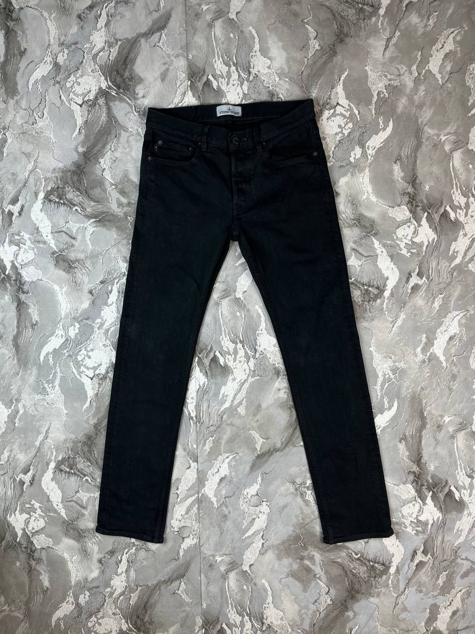 Stone Island Stone Island black denim trousers patch W30 L32 Size US 30 / EU 46 - 2 Thumbnail