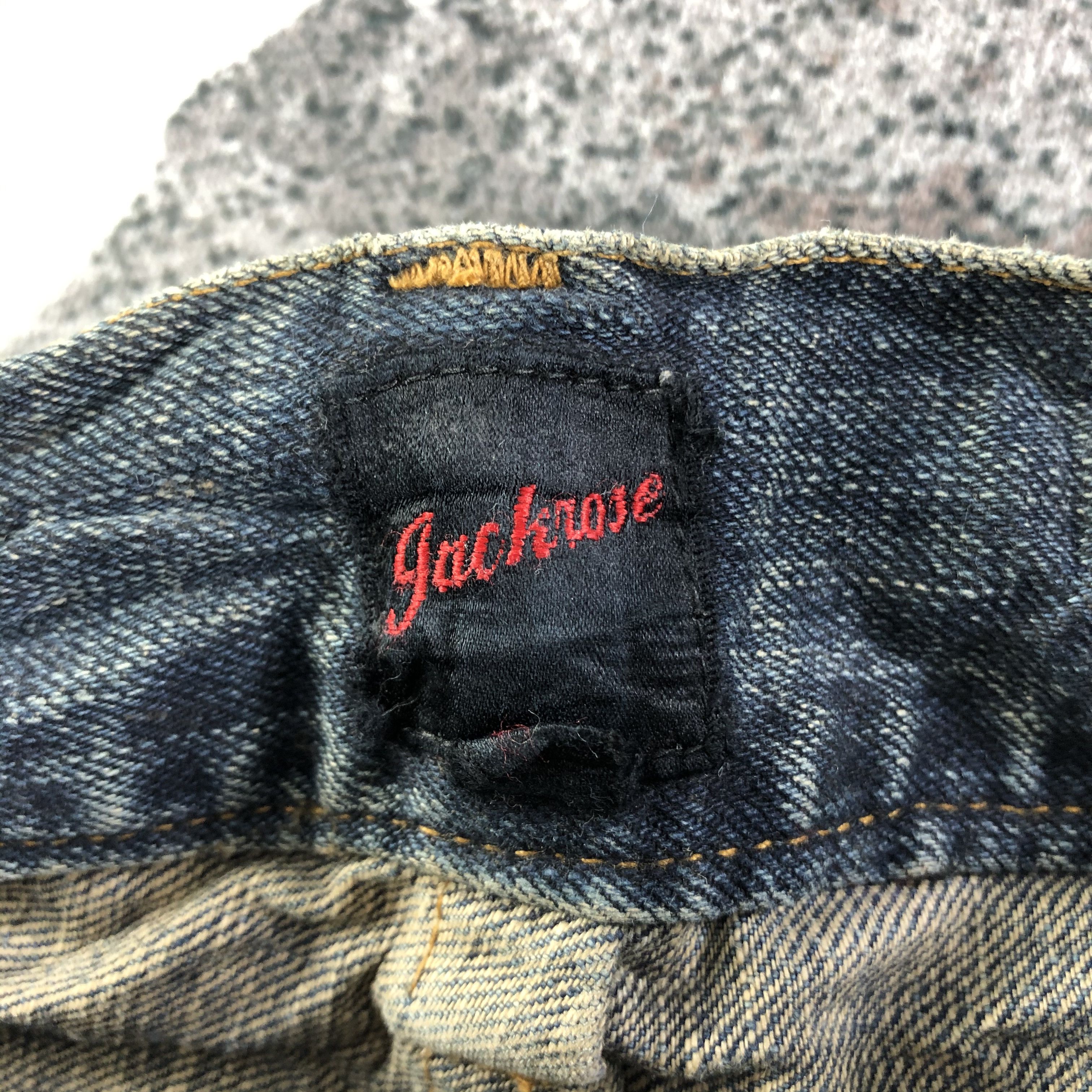 JACKROSE Jack Rose Flare Jeans Destroyed Denim KJ3043 Size US 30 / EU 46 - 8 Thumbnail