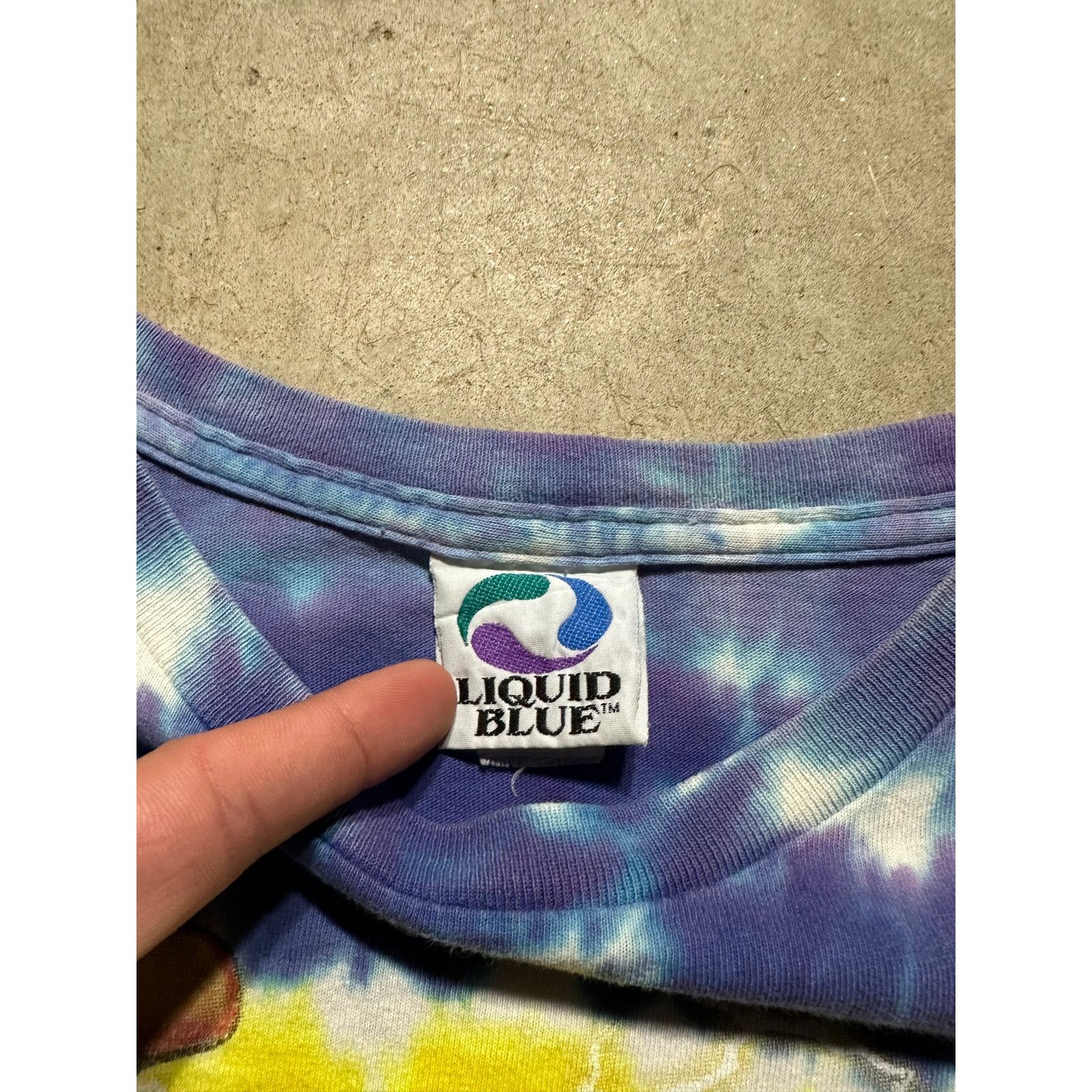 Liquid Blue × NFL × Vintage Baltimore Bolts 2001 XFL Liquid Blue T Shirt Tie Dye NFL Size US L / EU 52-54 / 3 - 8 Thumbnail