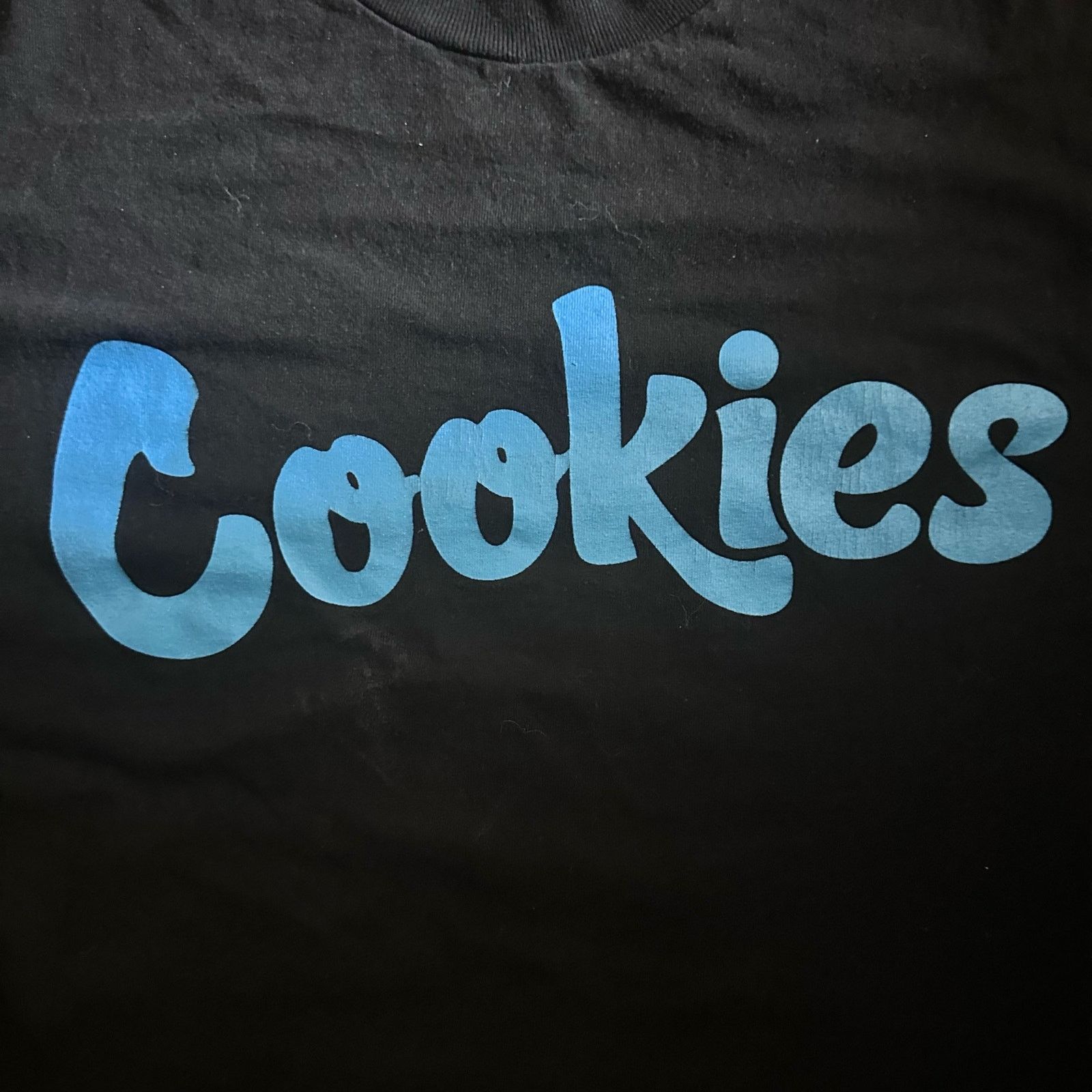 Cookies Cookies spell out logo graphic tee shirt black blue Size US L / EU 52-54 / 3 - 3 Thumbnail