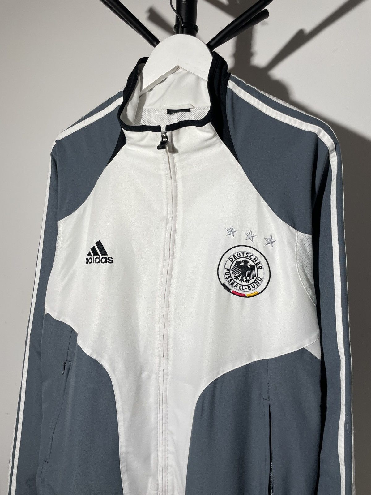 Adidas × Vintage Vintage Adidas German National Team Soccer Jacket Size US XL / EU 56 / 4 - 2 Thumbnail