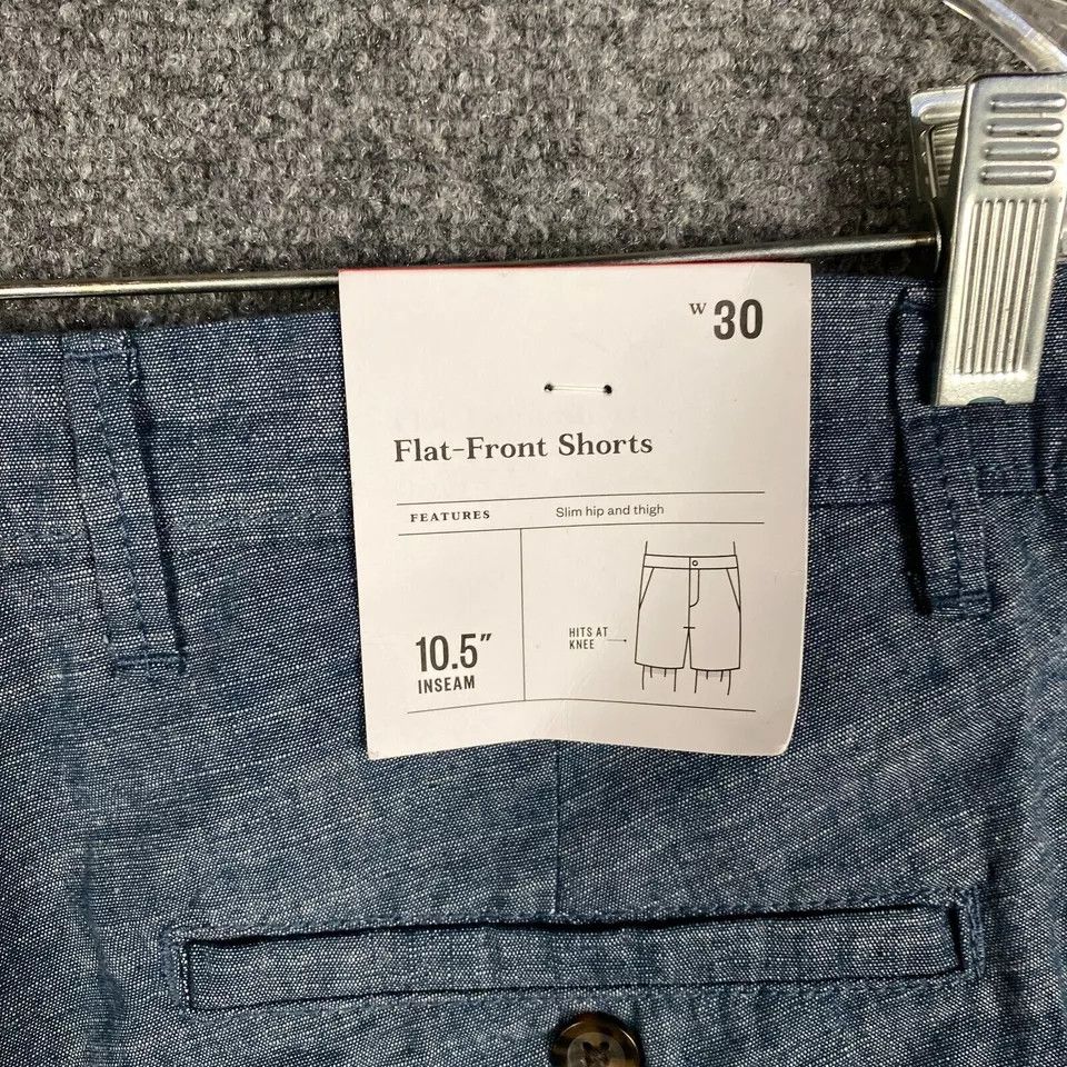 Other Goodfellow Shorts Men's W 30 Linden 10.5" Inseam NWD Blue Size US 30 / EU 46 - 7 Thumbnail