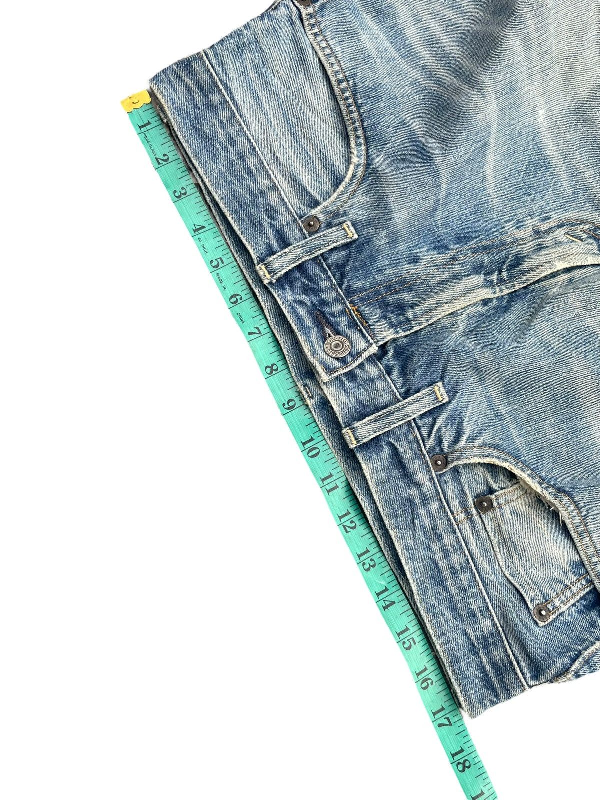 Levi's Vintage 90’s Levi’s Lot 501Z E Selvedge Distresed Size US 34 / EU 50 - 22 Thumbnail