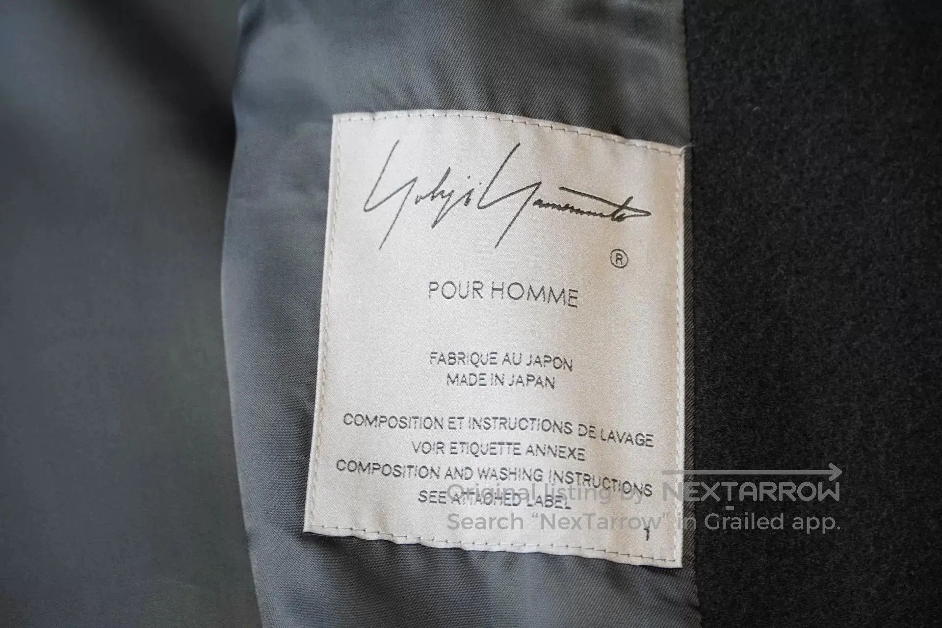 Yohji Yamamoto Yohji Yamamoto Black Long Jacket. Size US XS / EU 42 / 0 - 7 Thumbnail
