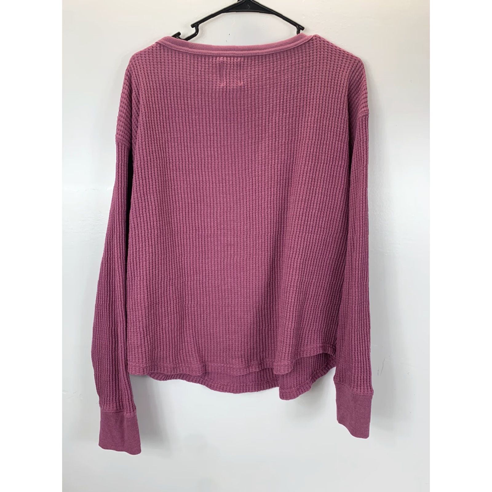 Gap GAP Womens Sweater L Pullover #580 Pink Crew Neck Long Sleeve Colorful Solid All Seasons Regular Size L Women Sweater Size L / US 10 / IT 46 - 2 Thumbnail