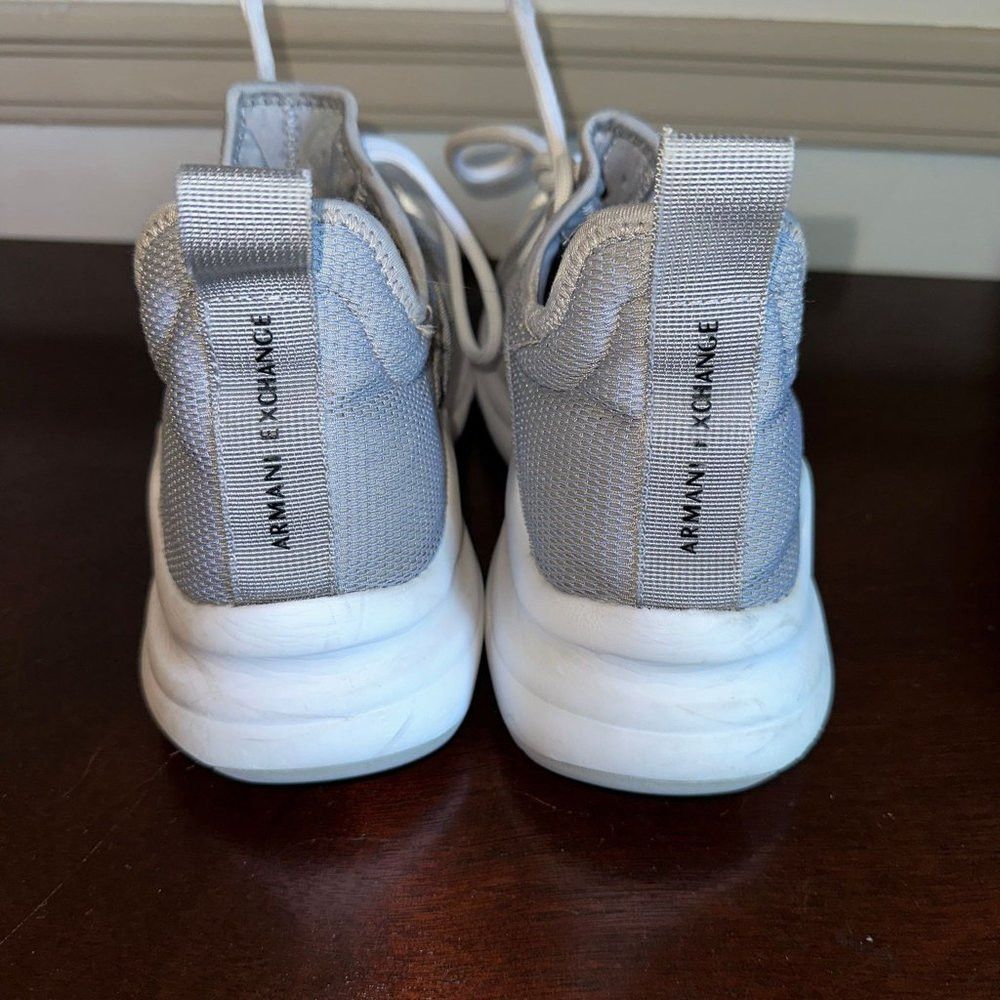 Armani Exchange Armani Exchange Grey Sneakers Men's Size 10 US Size US 10 / EU 43 - 4 Thumbnail