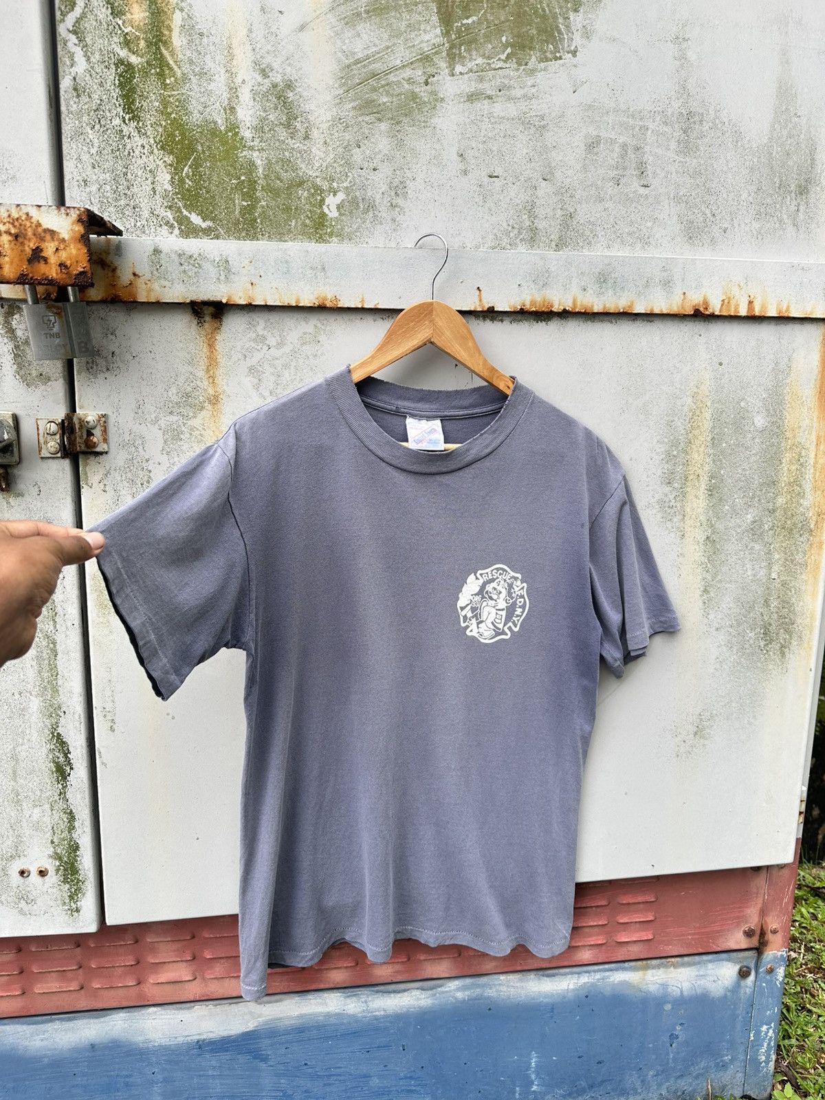 Vintage FDNY Sun Faded Thrashed Distressed ERD Grunge Size US M / EU 48-50 / 2 - 5 Thumbnail