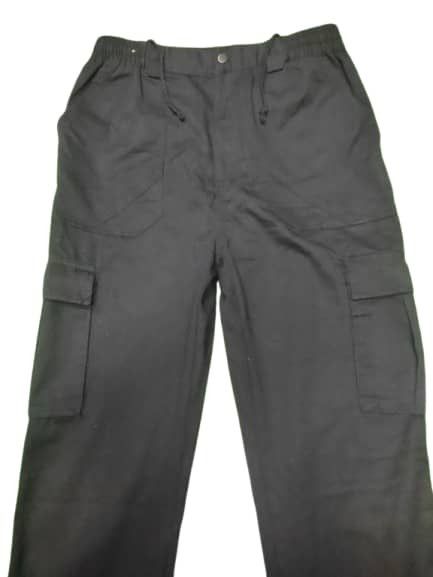 Japanese Brand BLUE CAP STYLE JAPANESE BRAND CARGO BONDAGE PANTS Size US 35 - 2 Thumbnail