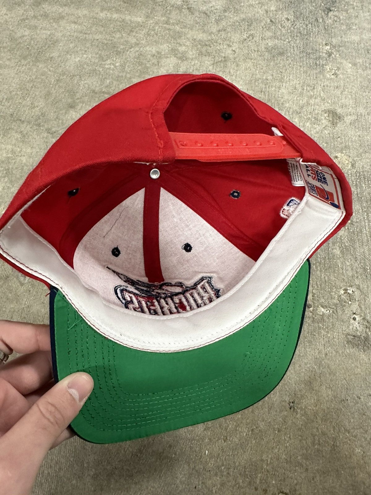NBA × Sports Specialties × Vintage Vintage 90s Sports Specialties Houston Rockets Twill Hat Cap Size ONE SIZE - 8 Thumbnail