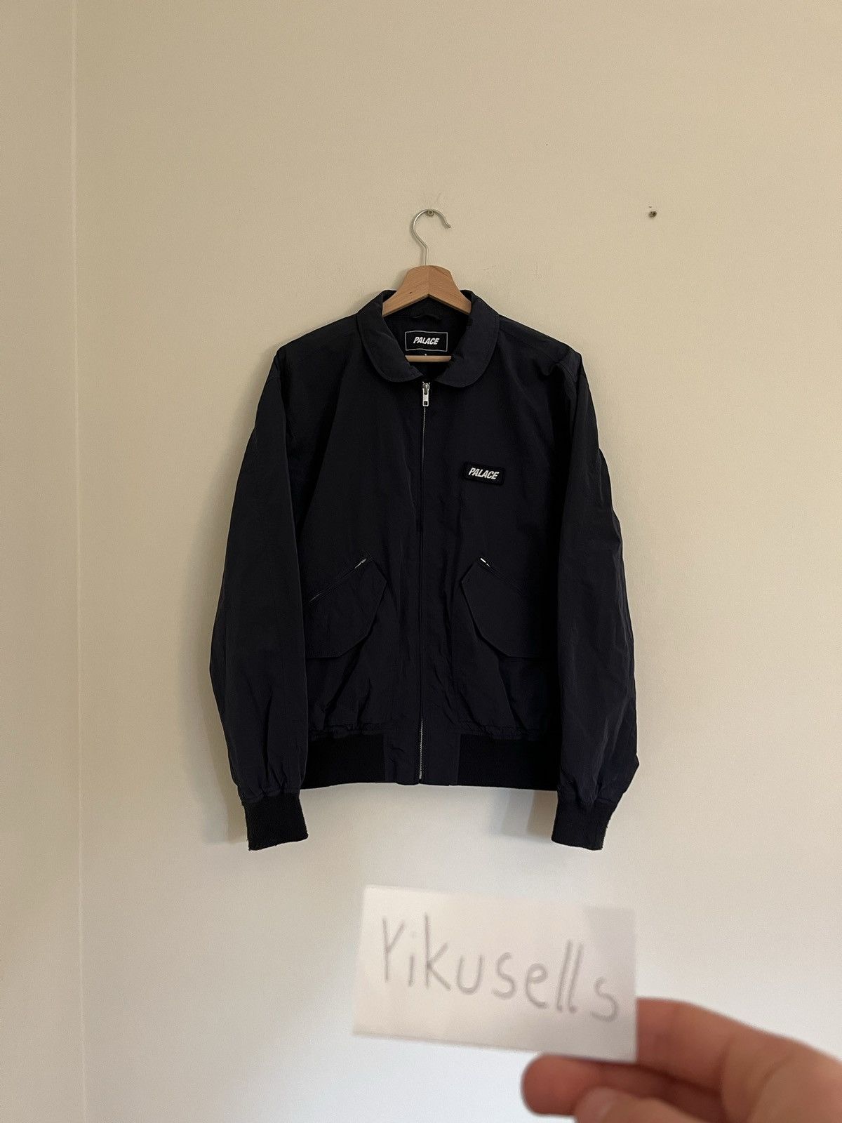 image of Palace Transitional Logo Jacket in Blue, Men's (Size Small)