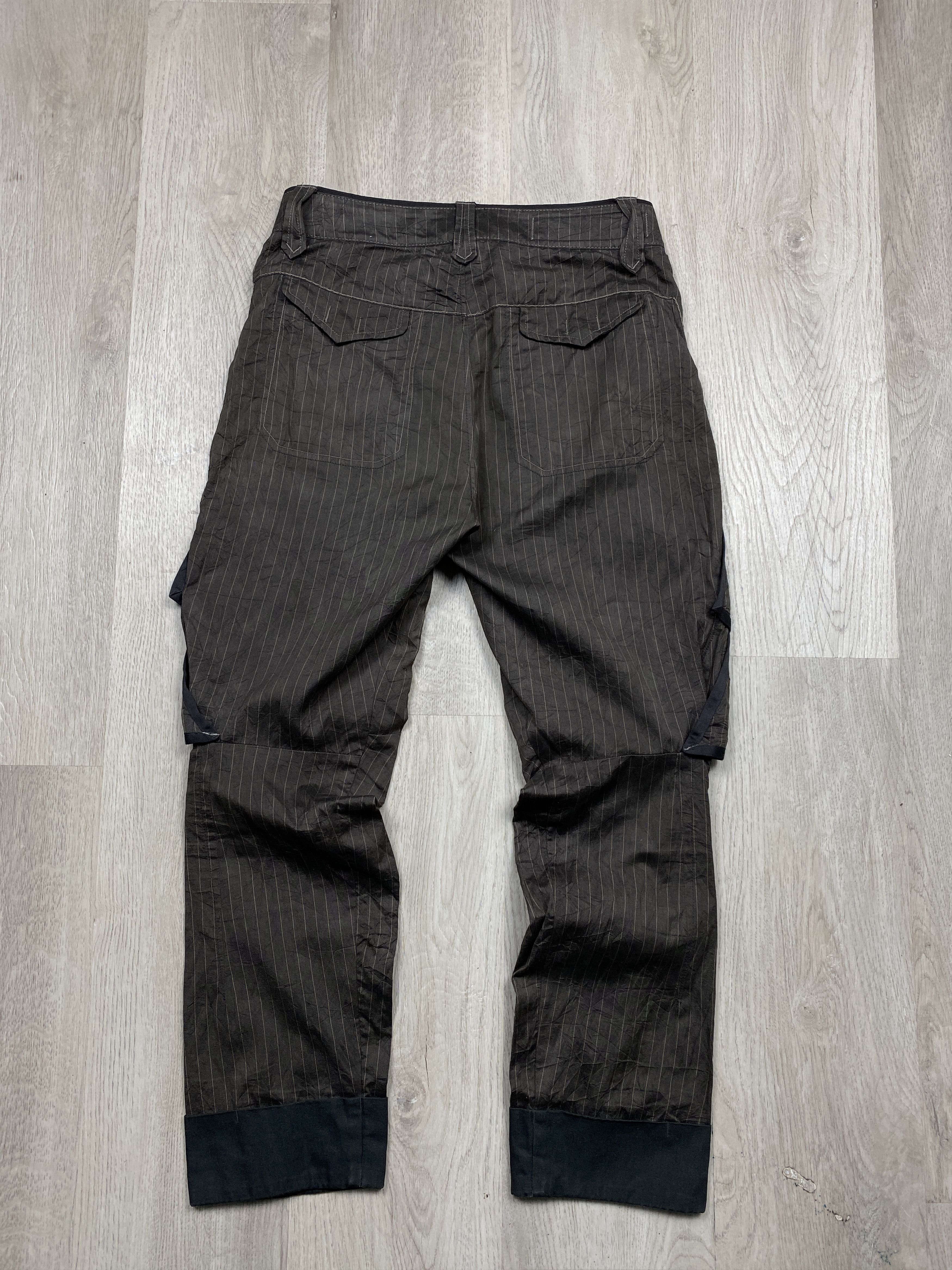 Japanese Brand Marithe Francois Girbaud Vintage Cargo Pants Y2K Size 26" / US 2 / IT 38 - 9 Thumbnail