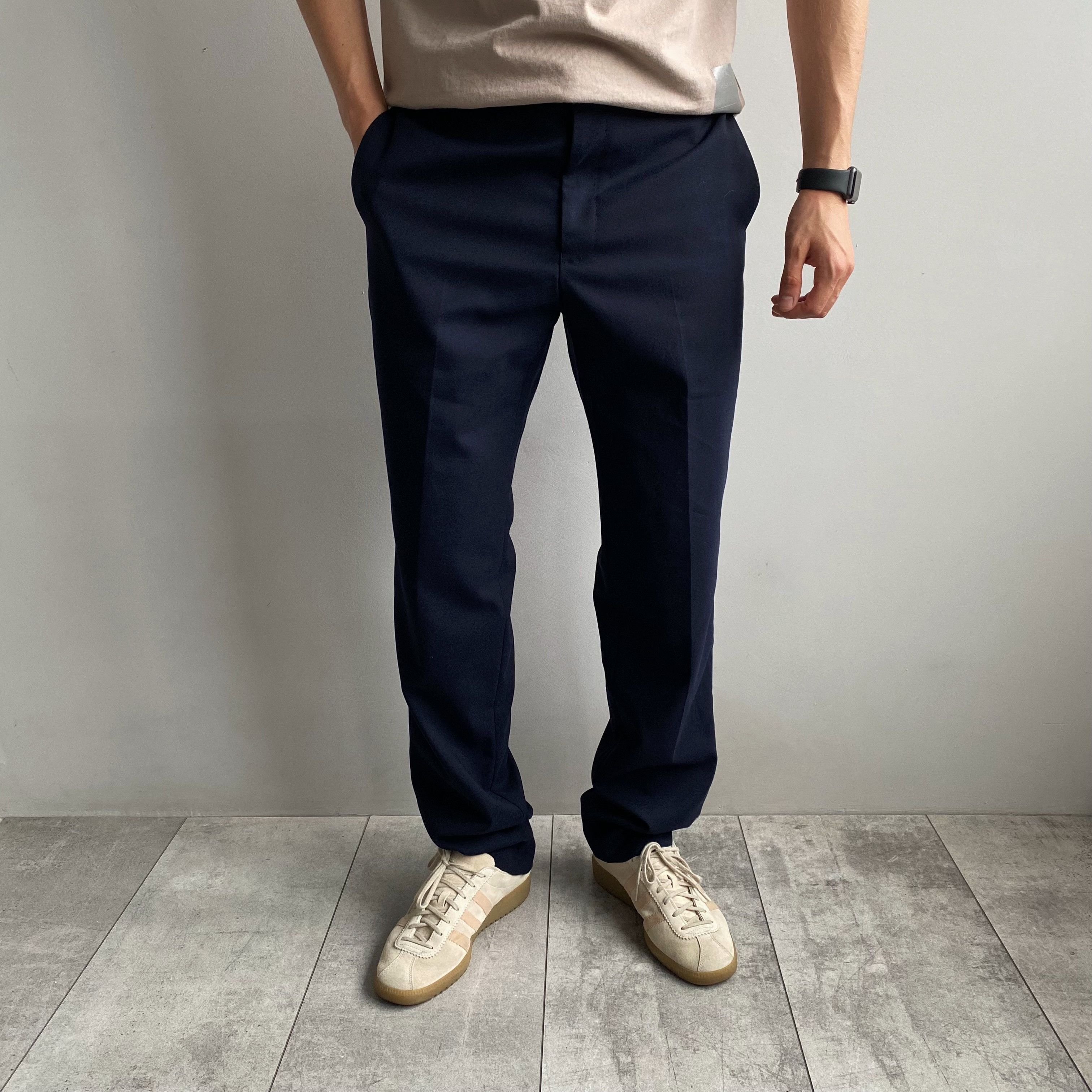Dior DIOR Uniform Tailored Wool Classic Trousers Size 44S - 1 Thumbnail