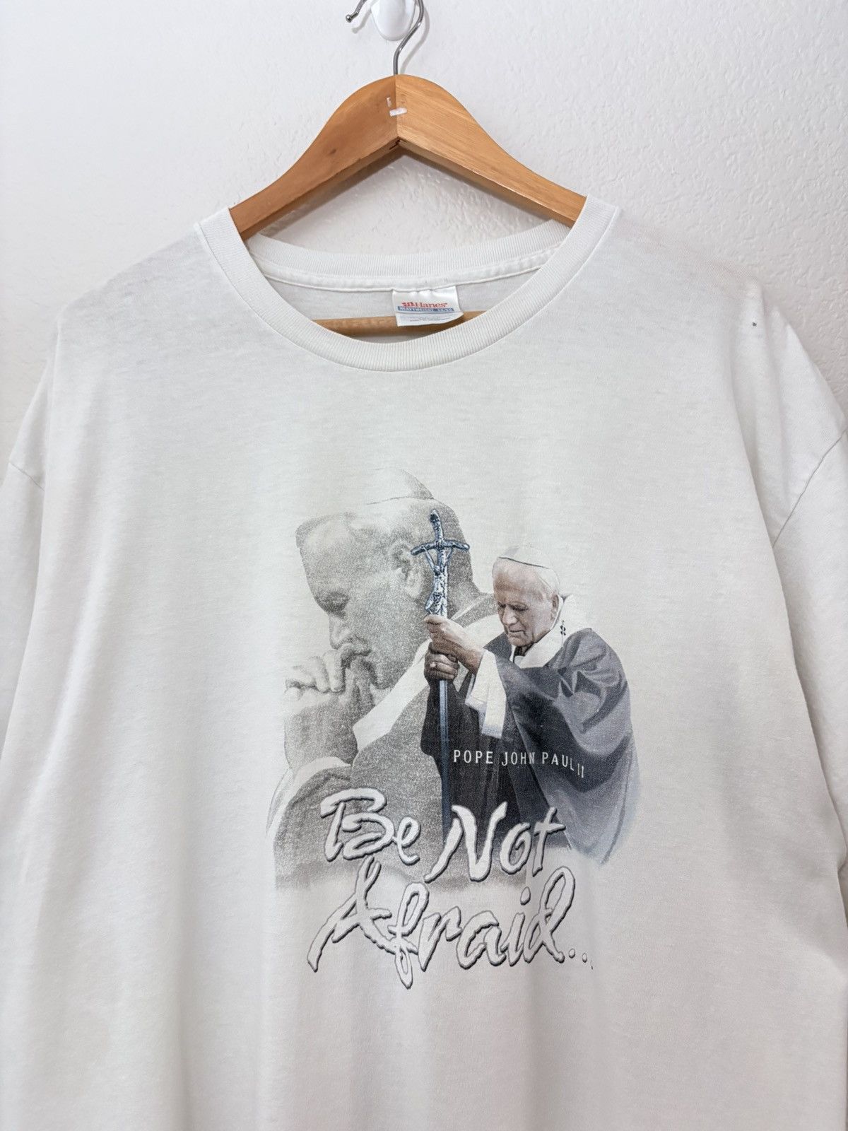 Vintage 00’s Pope Francis Vintage Tee Shirt Size US XL / EU 56 / 4 - 2 Thumbnail