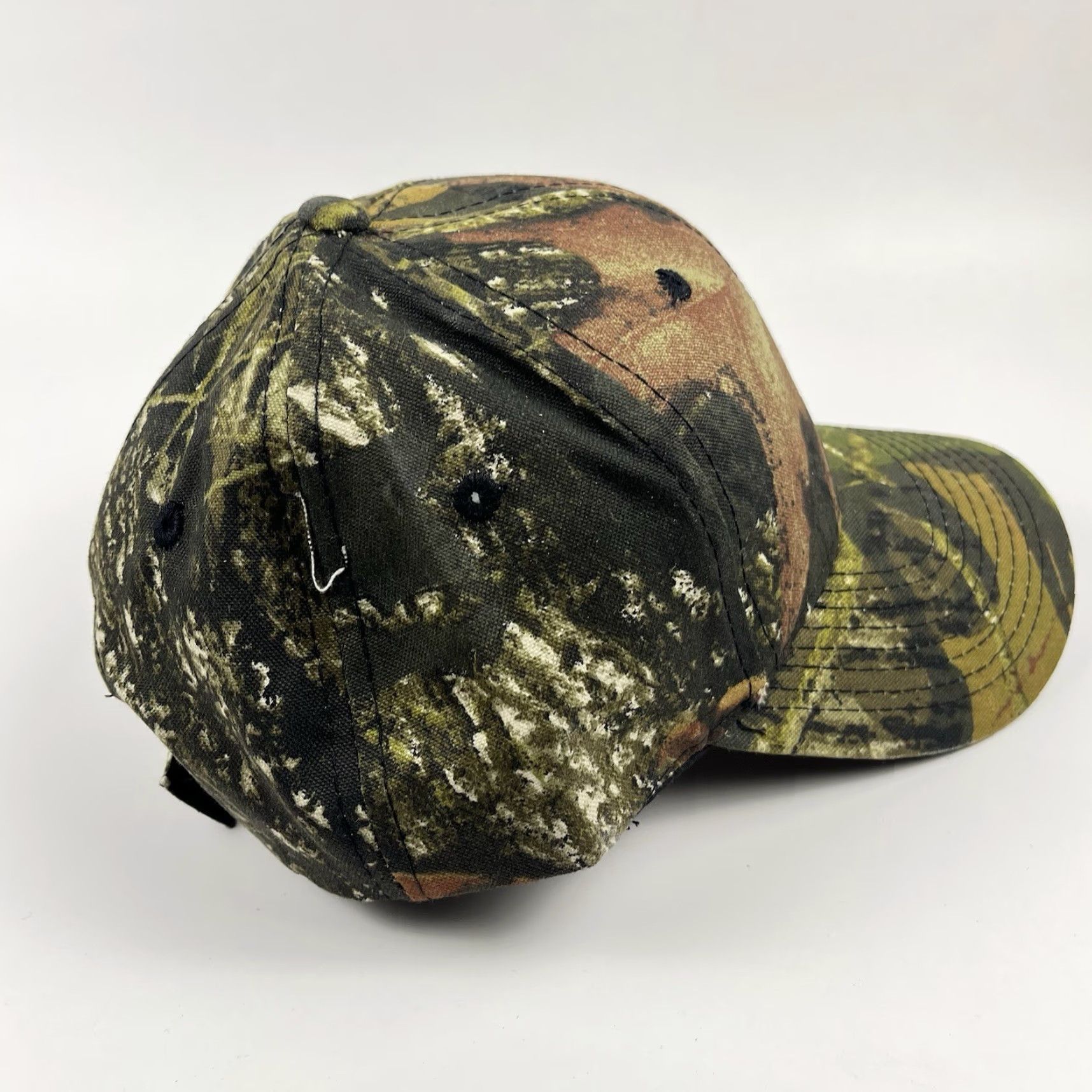 Vintage Mossy Oak Full Camo Strapback Hat NEW Size ONE SIZE - 3 Thumbnail