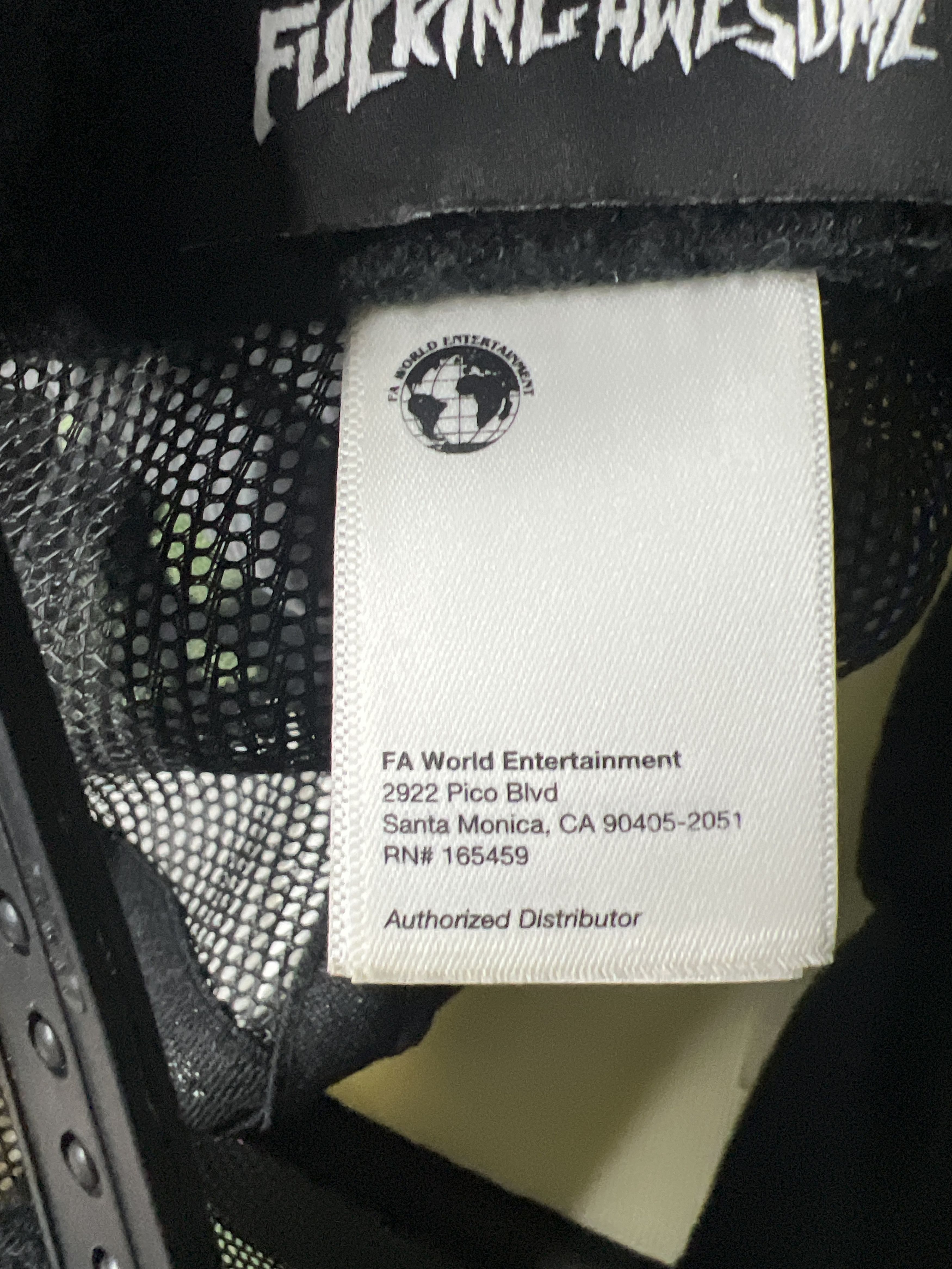 Fucking Awesome FA trucker hat Size ONE SIZE - 3 Thumbnail