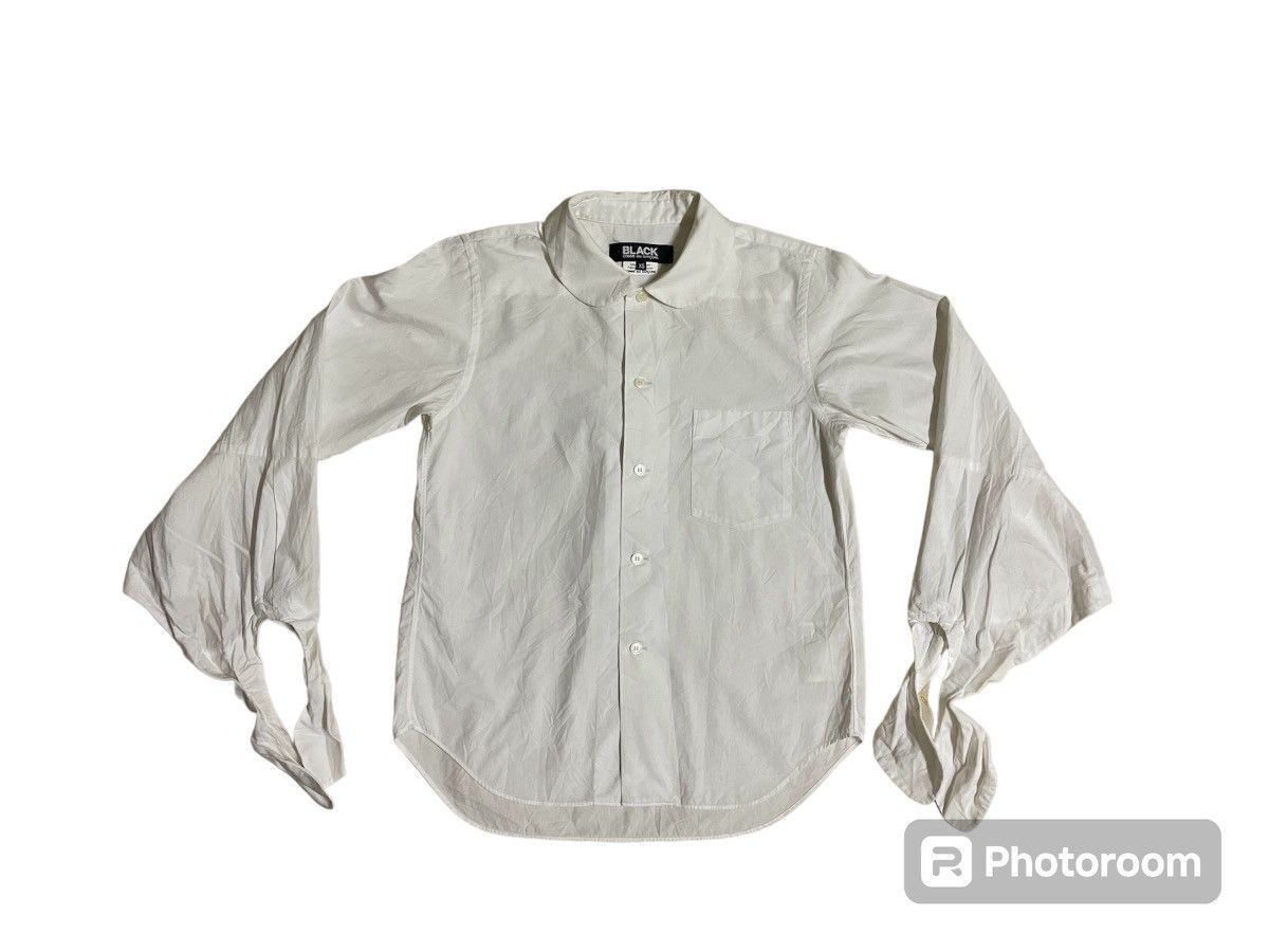 Comme des Garcons Black Black CDG Ribbon Cuff Long Sleeves Shirt AD2018 Size XS / US 0-2 / IT 36-38 - 15 Thumbnail