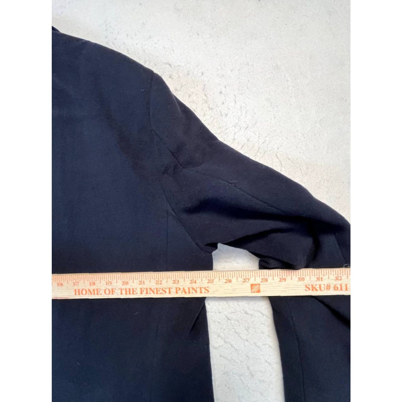 Vintage VINTAGE Prague Coat Black Long Overcoat 46R Wool Cashmere Blend Button Lined Pockets Men’s Formal Executive Holiday/Business Size US S / EU 44-46 / 1 - 4 Thumbnail