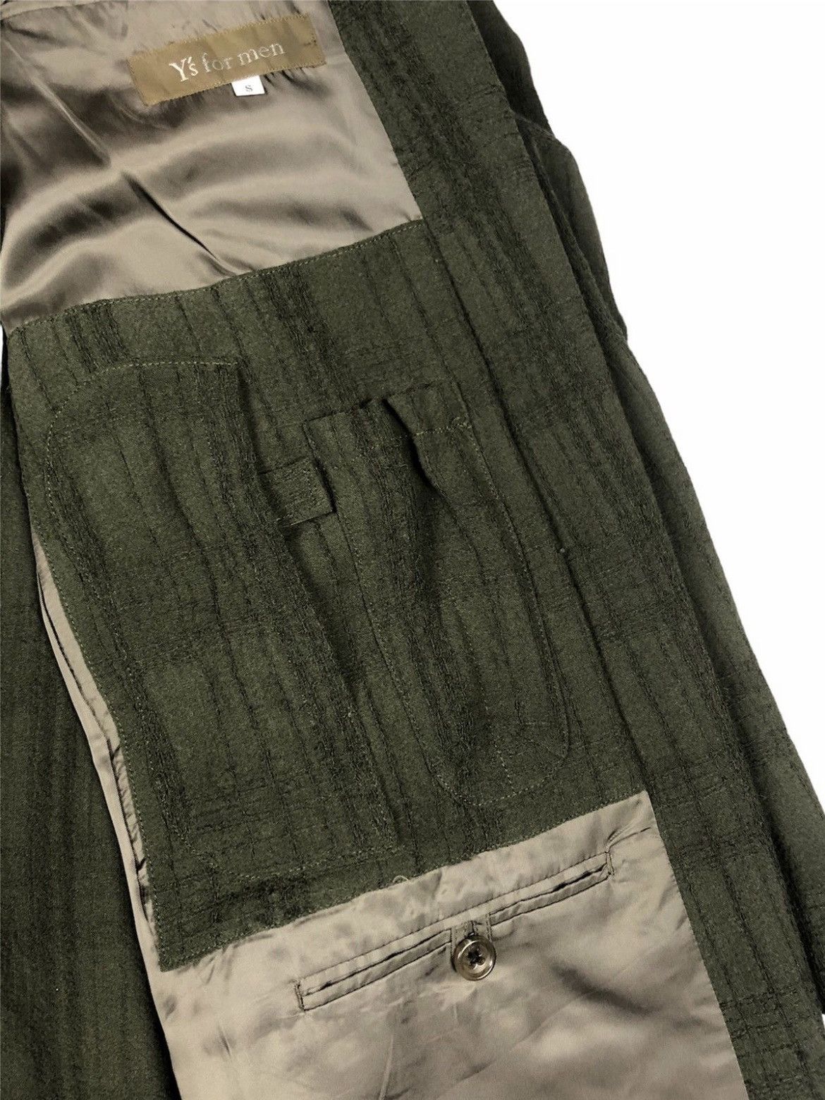 Yohji Yamamoto 1990 Runaway Y’s For Men Blazer Set Size 48L - 20 Thumbnail