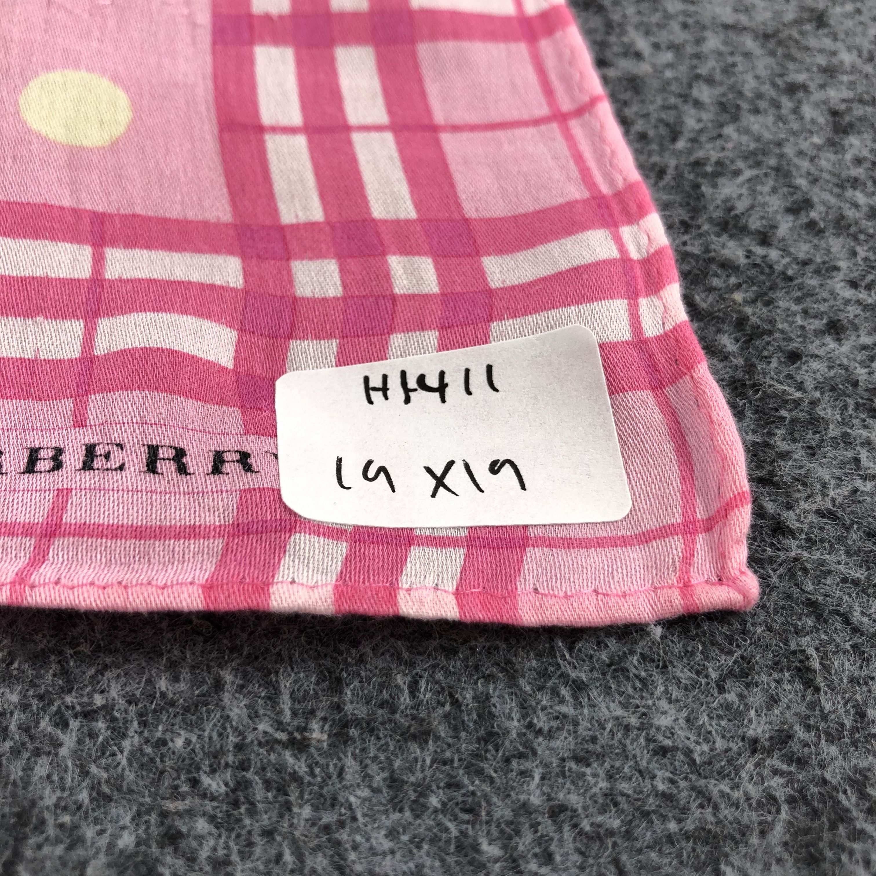 Burberry Burberry Neckerchief Handkerchief Bandana H1411 Size ONE SIZE - 10 Thumbnail