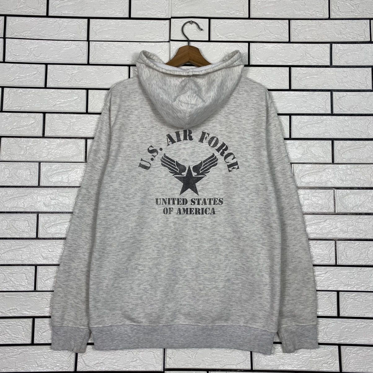 Japanese Brand 📌Vintage US Air Force Hoodie Big Logo Size US L / EU 52-54 / 3 - 9 Thumbnail