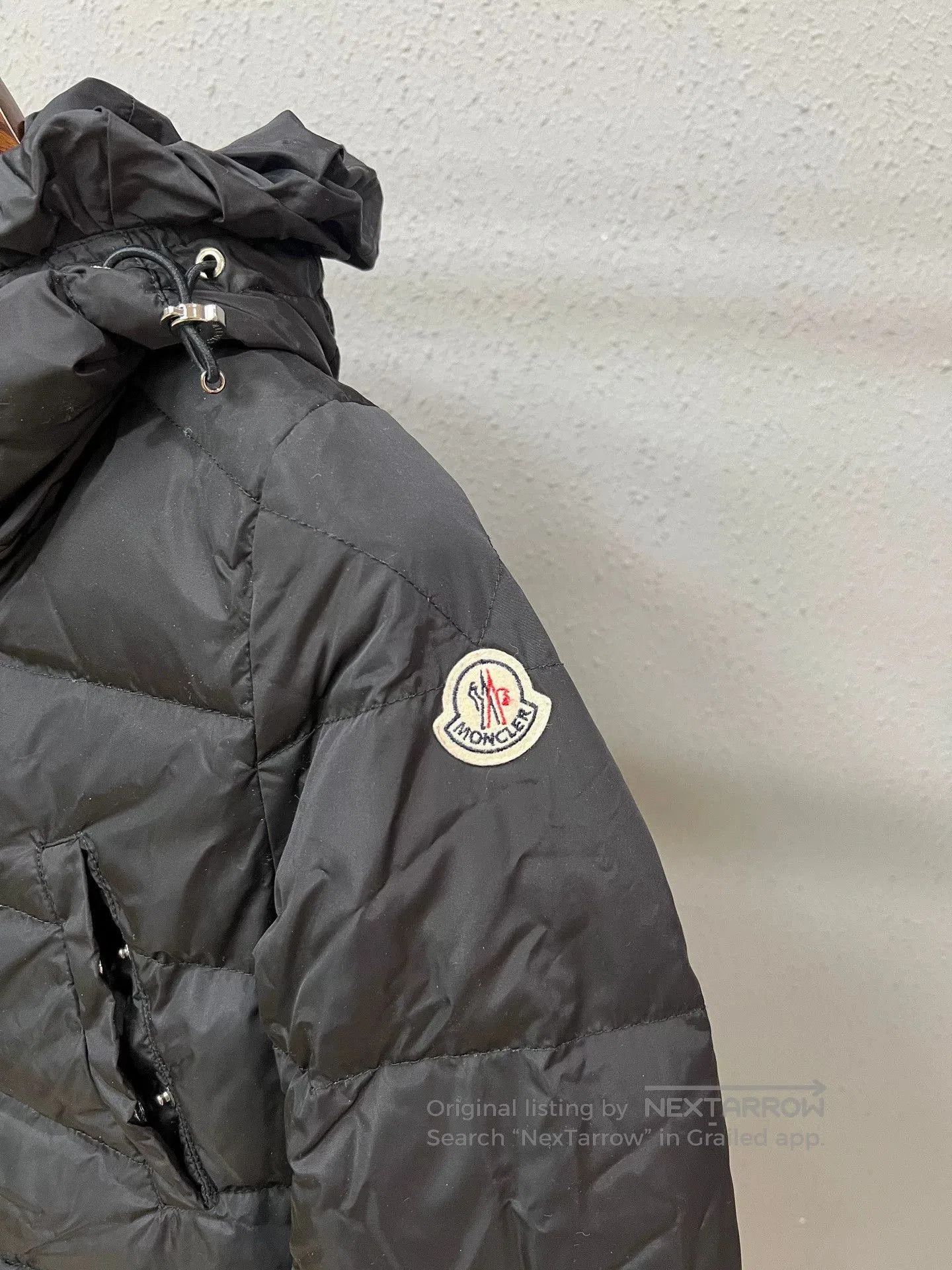 Moncler Ruffled Down Jacket Size 0.