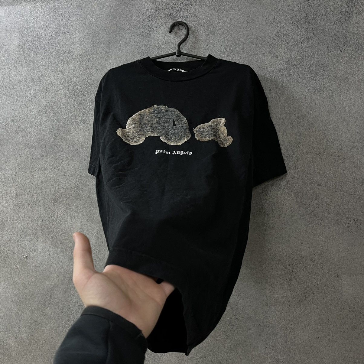 Palm Angels Palm Angels Teddy Bear t shirt big logo Size US L / EU 52-54 / 3 - 6 Thumbnail
