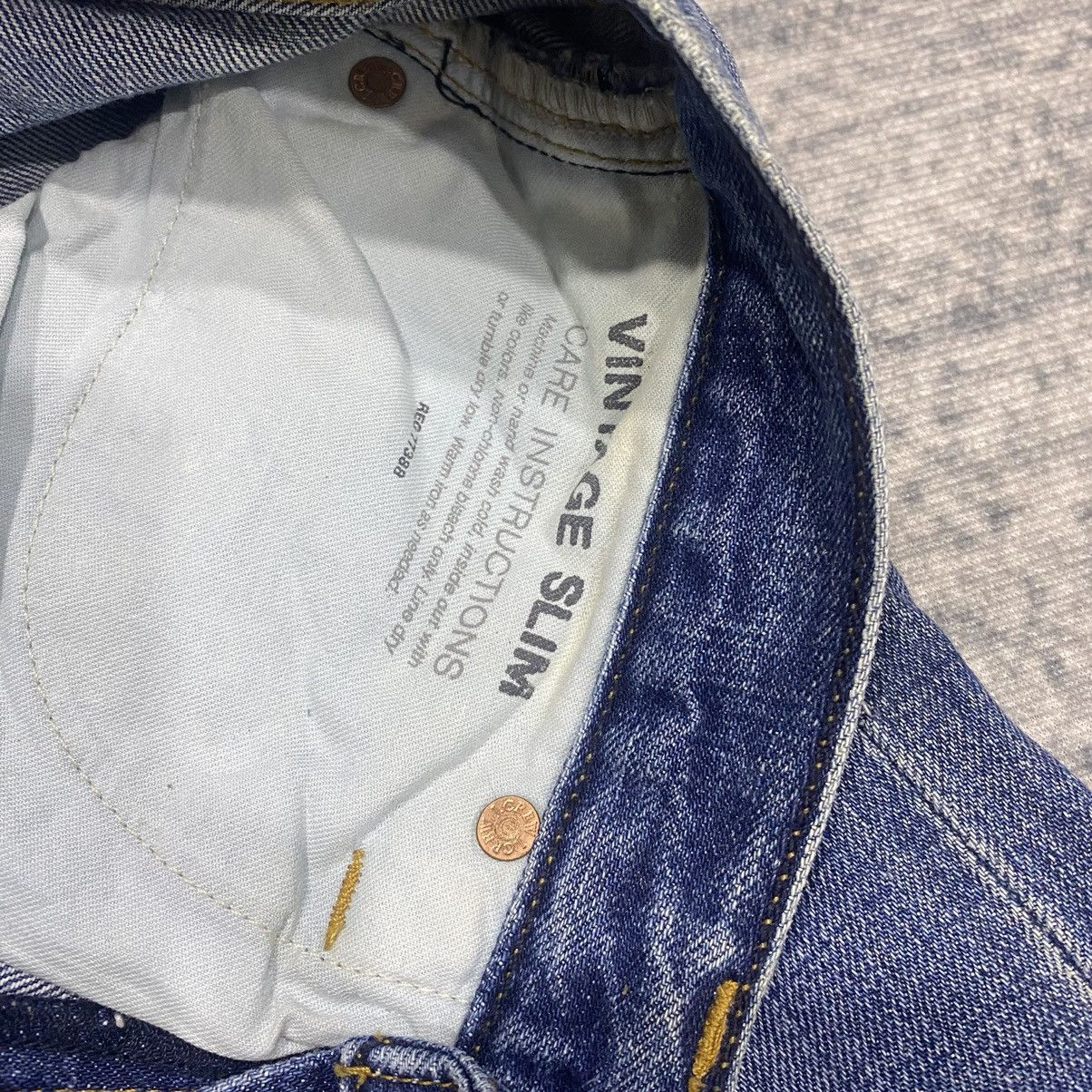 Beauty Beast × Japanese Brand × Vintage Sickk☠️ JCrew Ripped Vintage Washed Jeans 90s Size US 31 - 9 Thumbnail