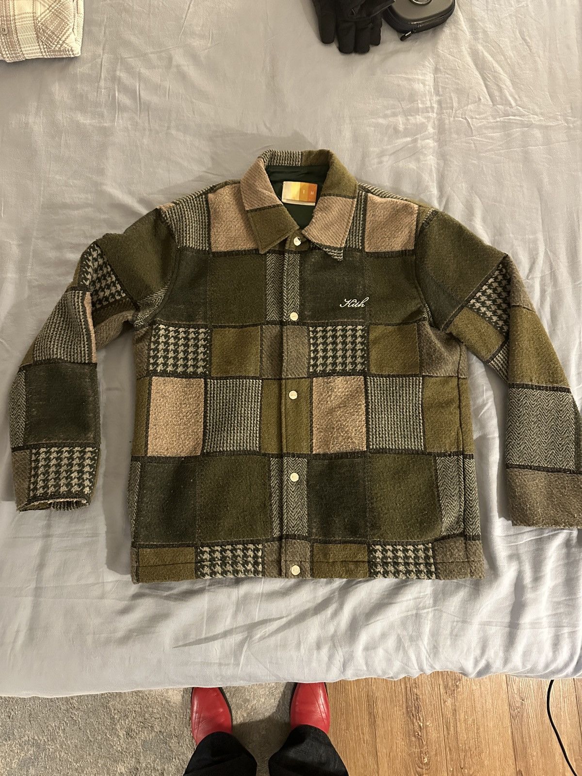 Kith Kith Patchwork Coaches Jacket Green Size US M / EU 48-50 / 2 - 1 Thumbnail